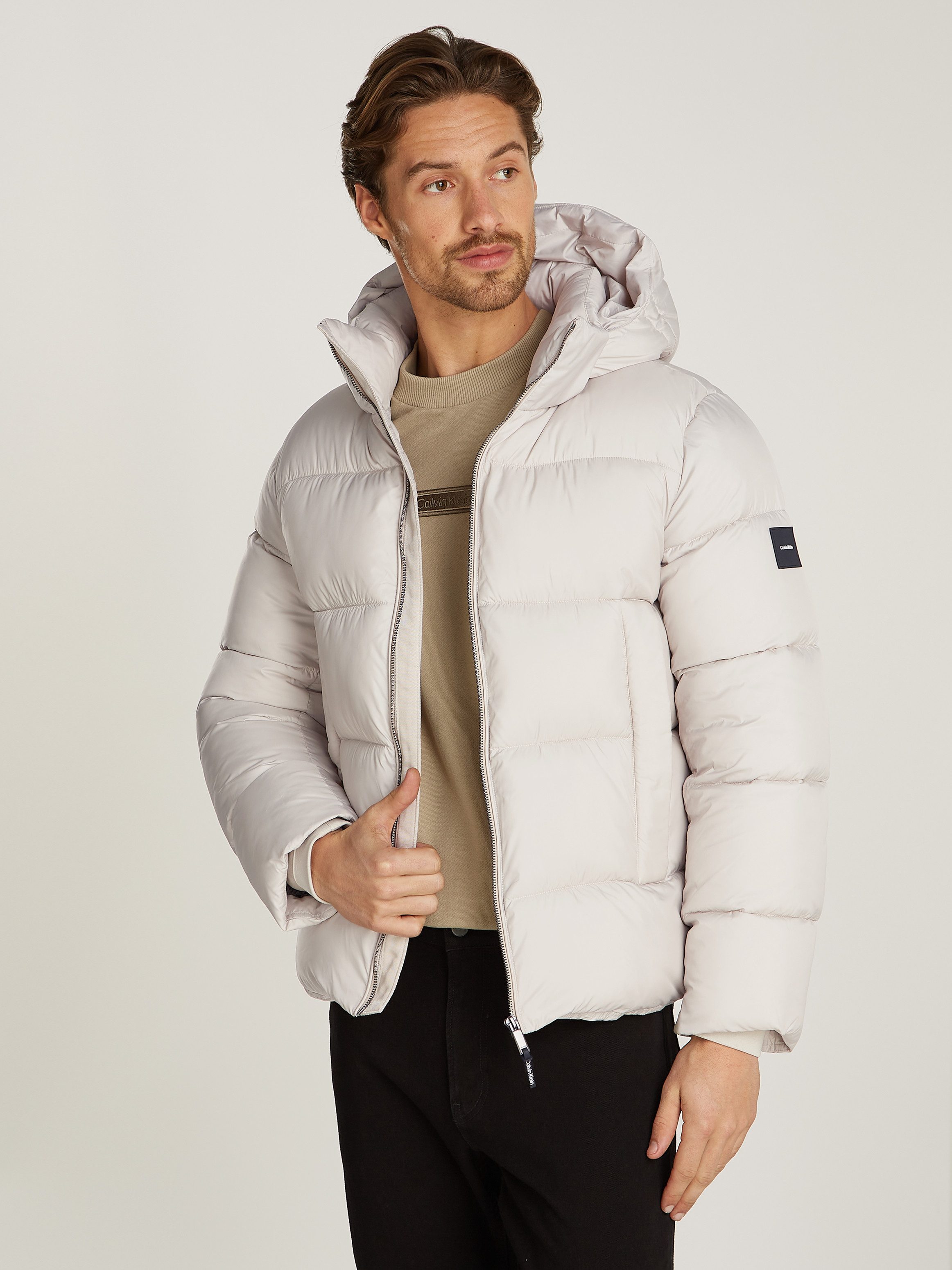 Calvin Klein Outdoorjacke HOODED QUILT PUFFER günstig online kaufen