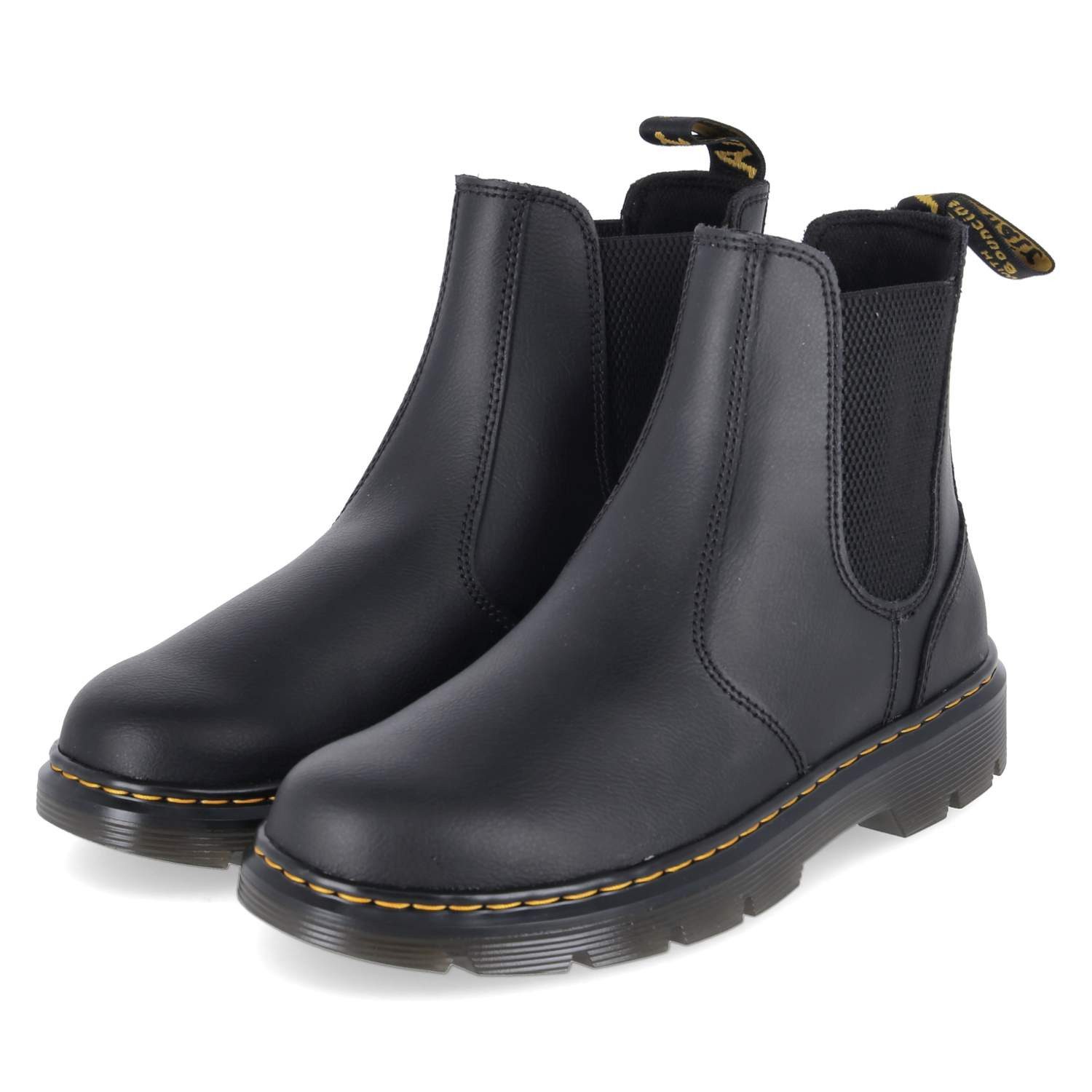 DR. MARTENS Dr. Martens 43295001 DA Damen Leder & Textil black Schlupfstiefel