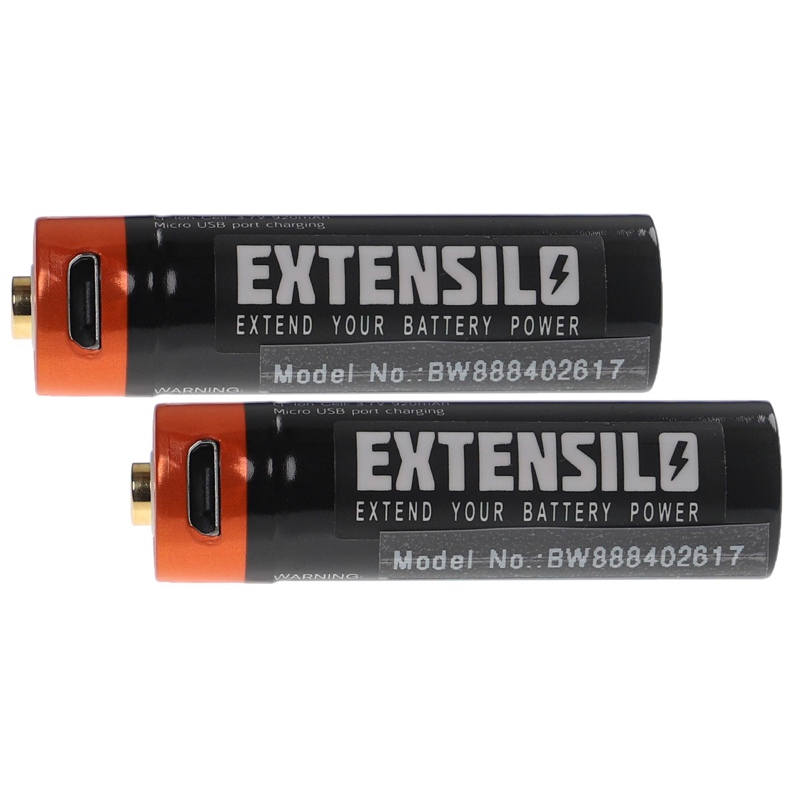 Extensilo Akku Li-Ion 920 mAh (1,5 V)