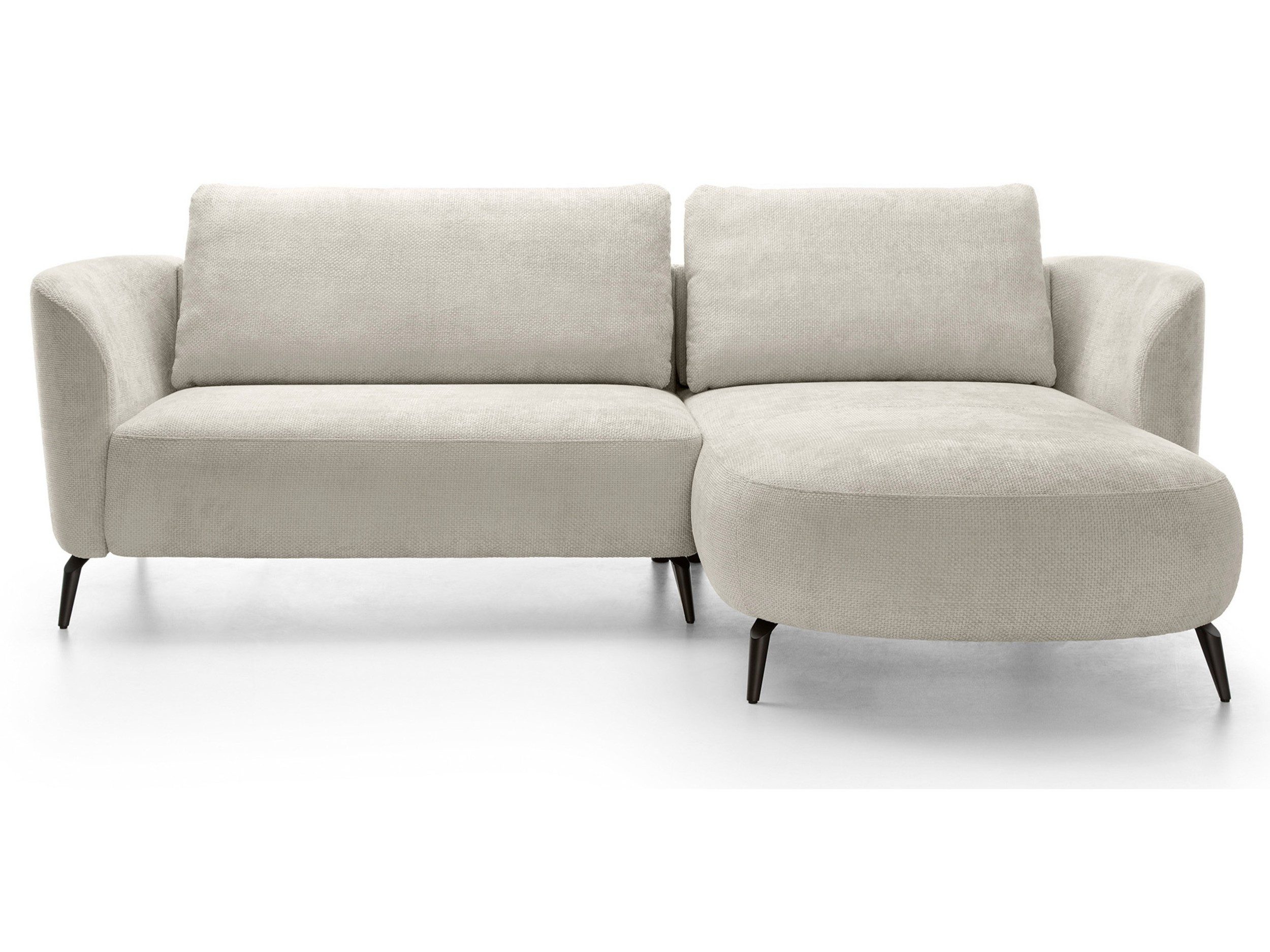 Goldstoff Ecksofa Zenit – L-Form Sofa günstig online kaufen
