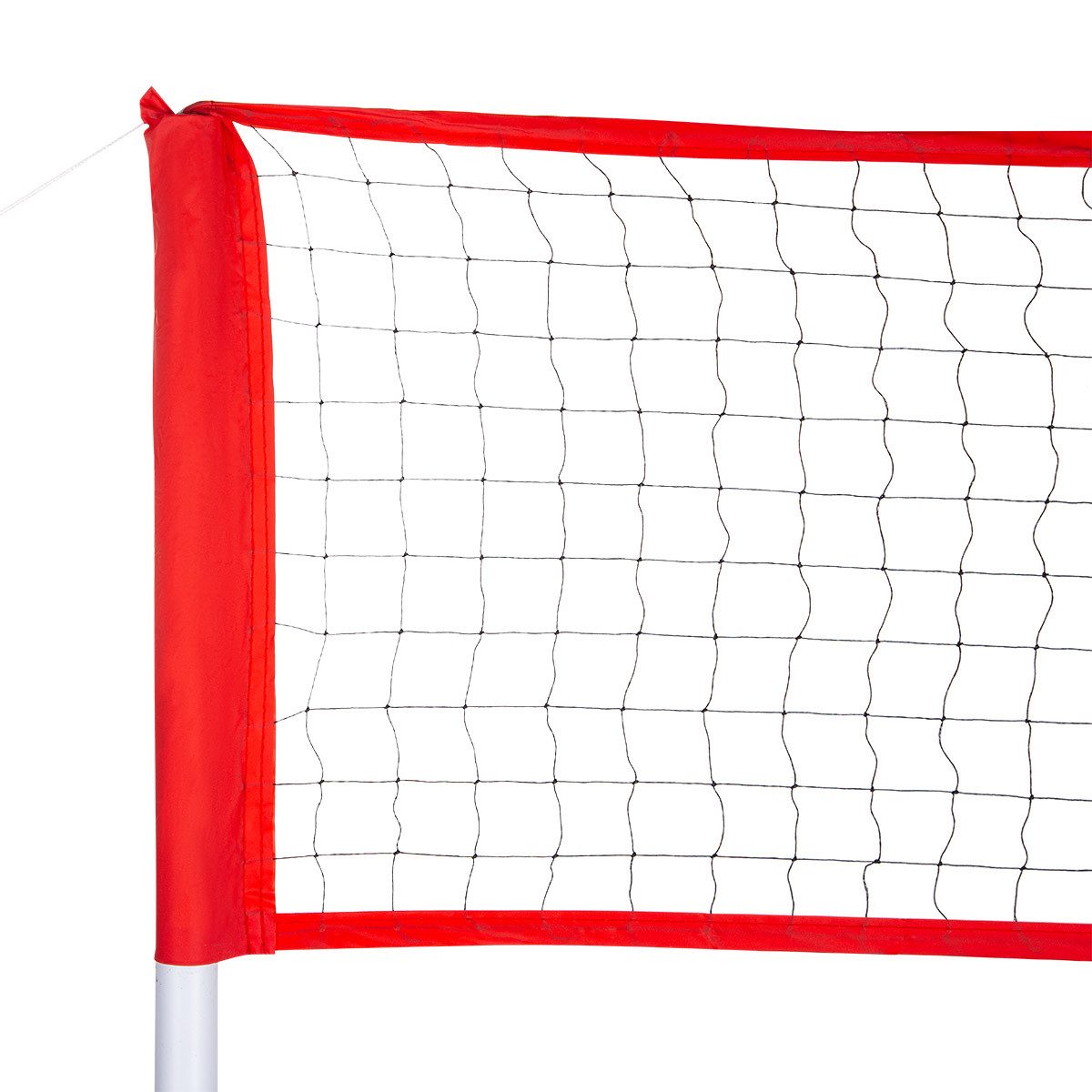 Nils Multifunktionsnetz 3in1 Netz Badmintonnetz Tennisnetz mit Tennis- und Badmintonschlägern (25 Teile), Komplettset mit Ausrüstung