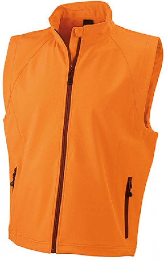 Funktionsweste Herren Softshell Vest / Atmungsaktiv (2.000g/m²/24h)