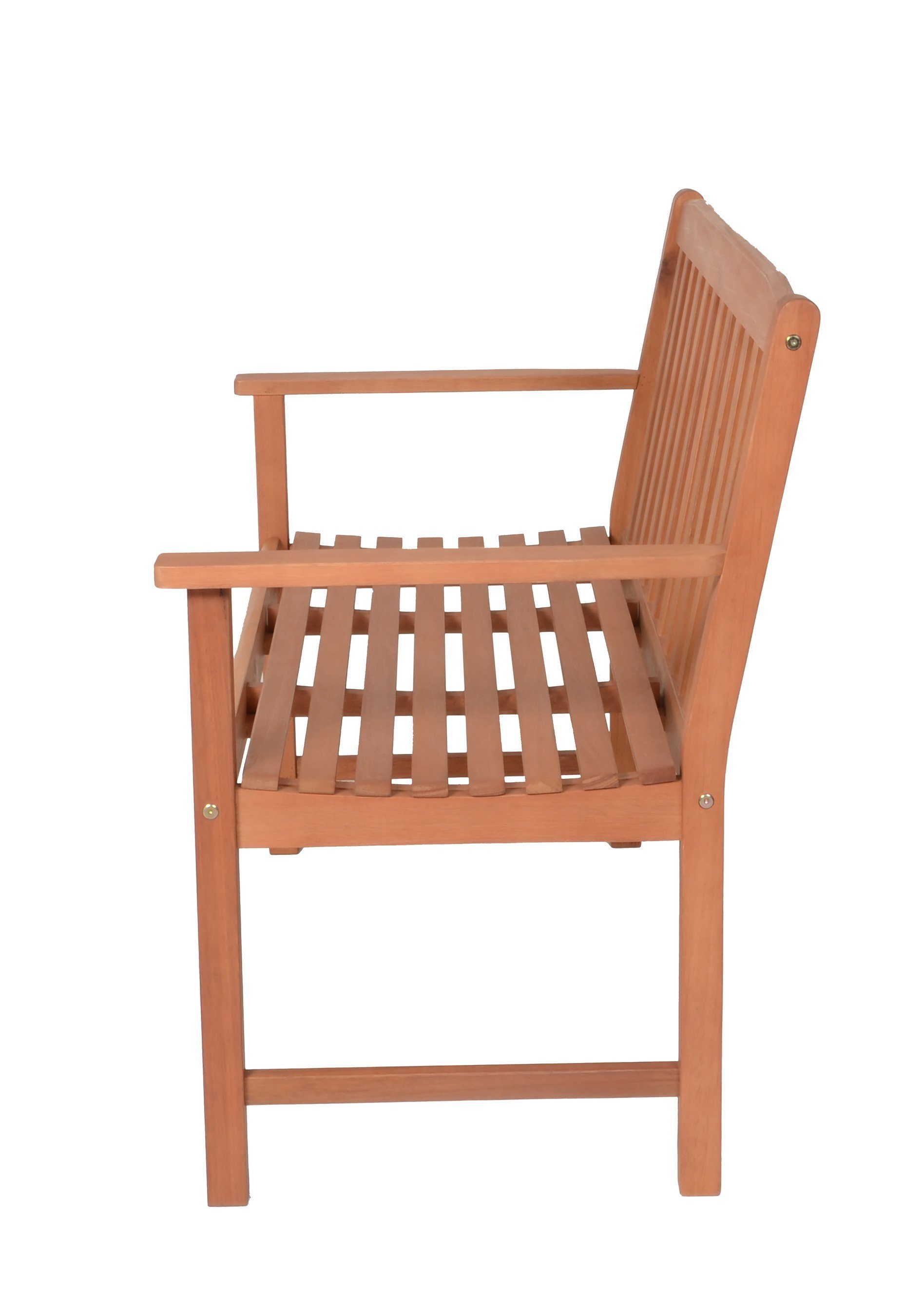 Sedex Gartenbank Gartenbank King 2-Sitzer Eukalyptusholz Natur günstig online kaufen