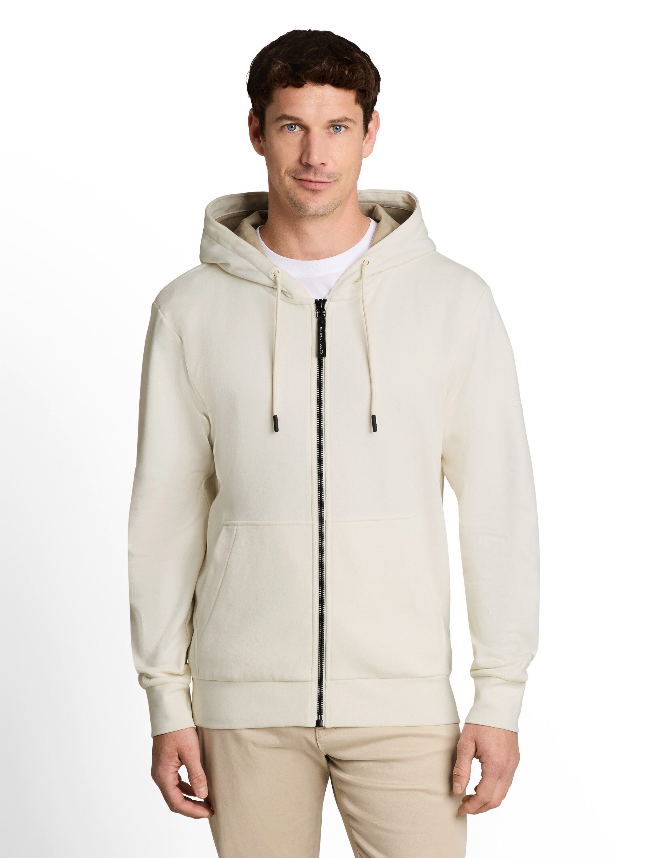 TOM TAILOR Kapuzensweatjacke mit Kapuze