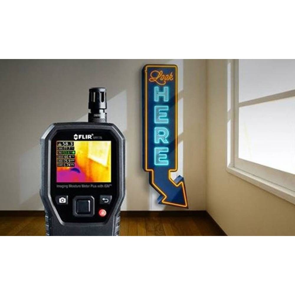 Flir Feuchtigkeitsmesser Feuchtemessgerät Plus mit IGM™ MR176, integrierte Wärmebildkamera