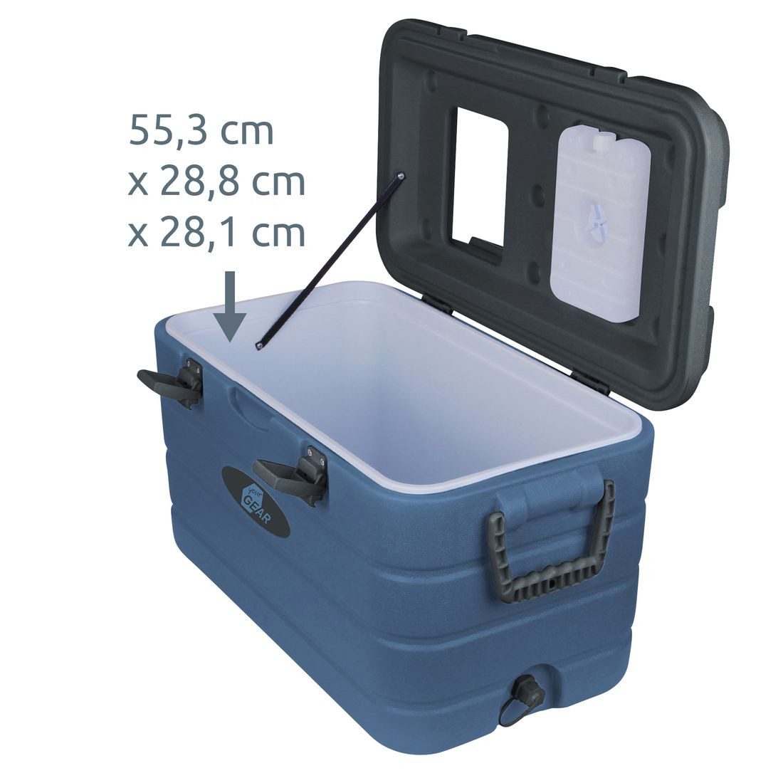 yourGEAR Thermobehälter yourGEAR Coolah 40L passiv Kühlbox Kühlbehälter Thermo-Box Kühltasche