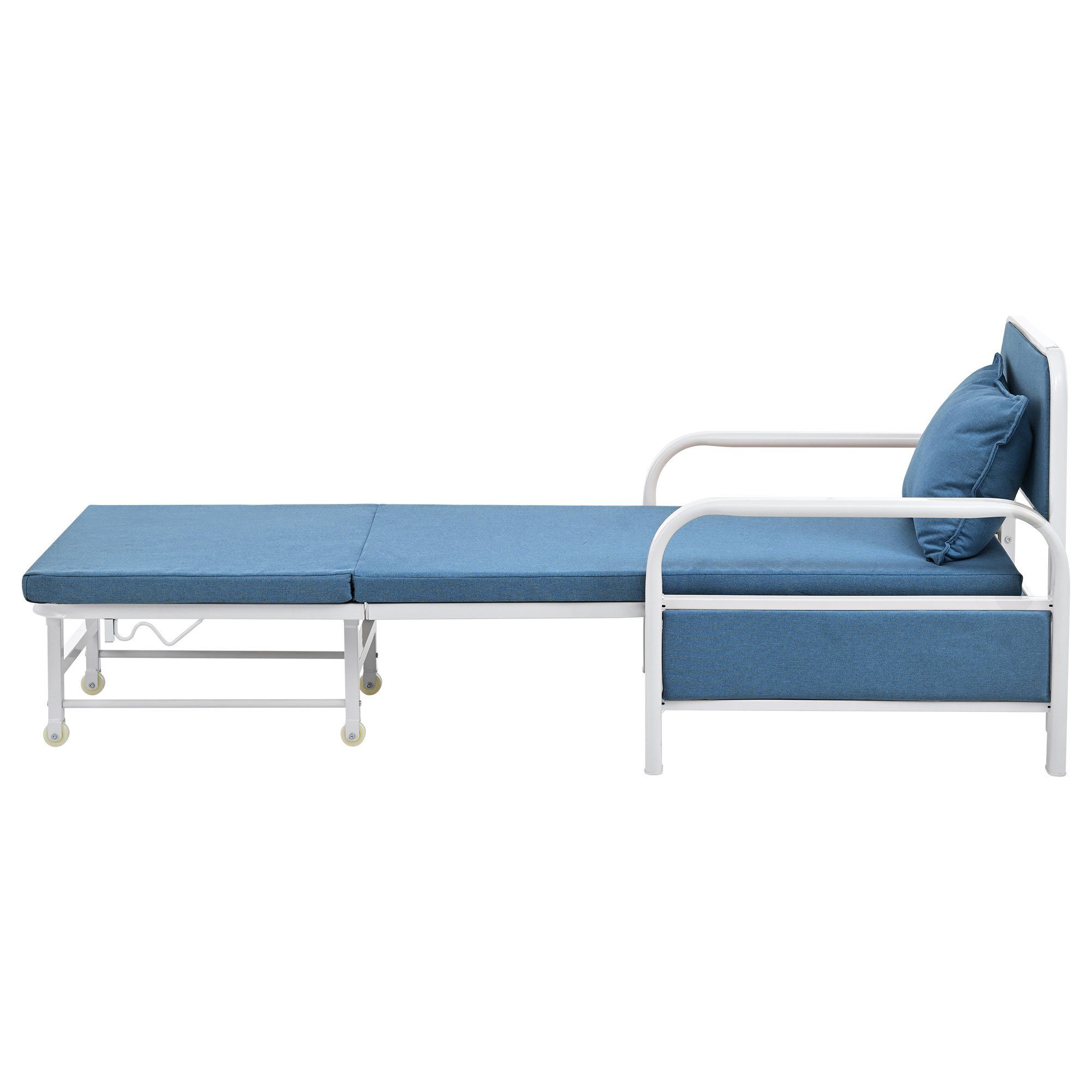 Relaxsessel (2-in-1 Schlafsessel Schlafsofa), Loungesessel mit Schlaffunktion, belastbar bis 150kg, verstellbar