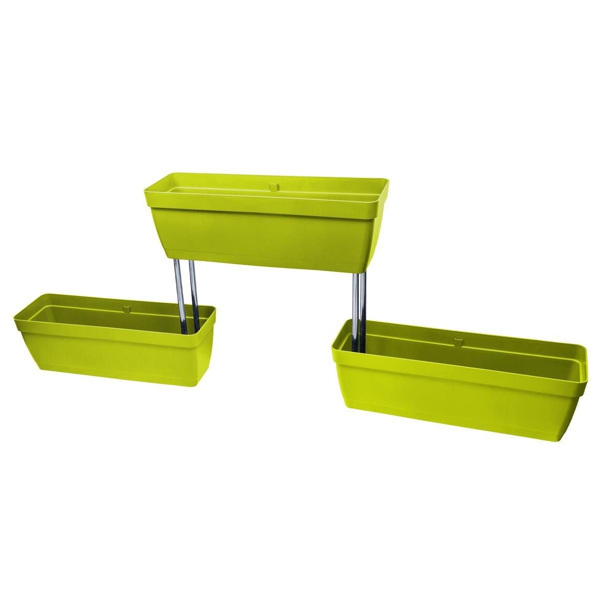 kamelshopping Blumenkasten Vertikal Pflanzkasten-Regal mit Wasserspeicher, günstig online kaufen