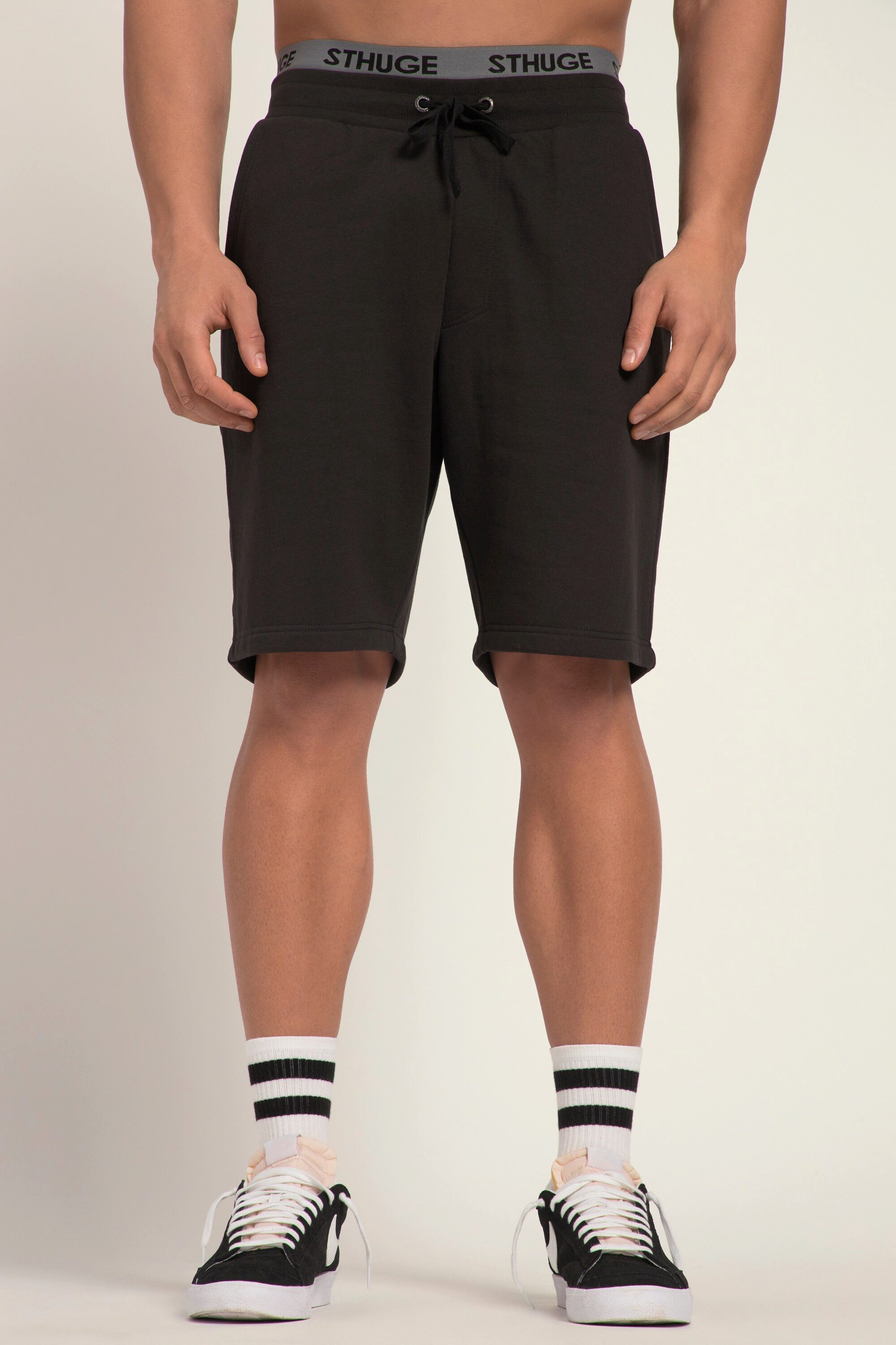 STHUGE Bermudas Sweat-Bermuda Basic Fit Elastikbund