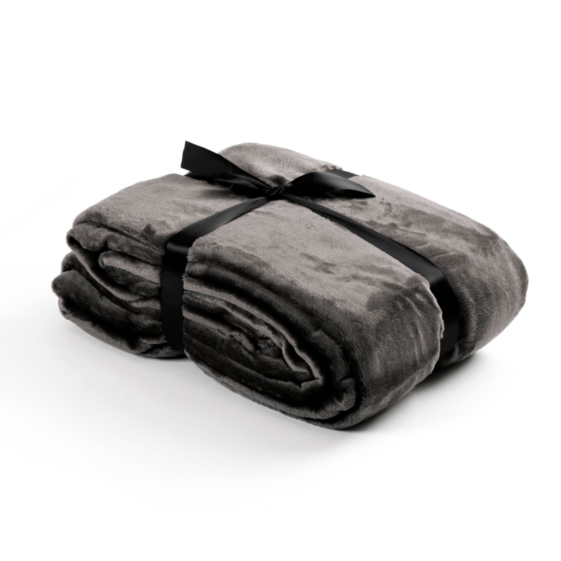 ESTEXO Tagesdecke Kuscheldecke Wohndecke 150 x 200 cm Flanell Decke Wolldecke Plaid Un