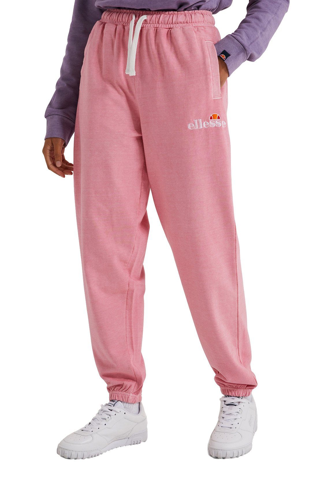 Ellesse Damen Marjana Jogginghose – Sweatpants Mit Geripptem Bund & Kordelzug