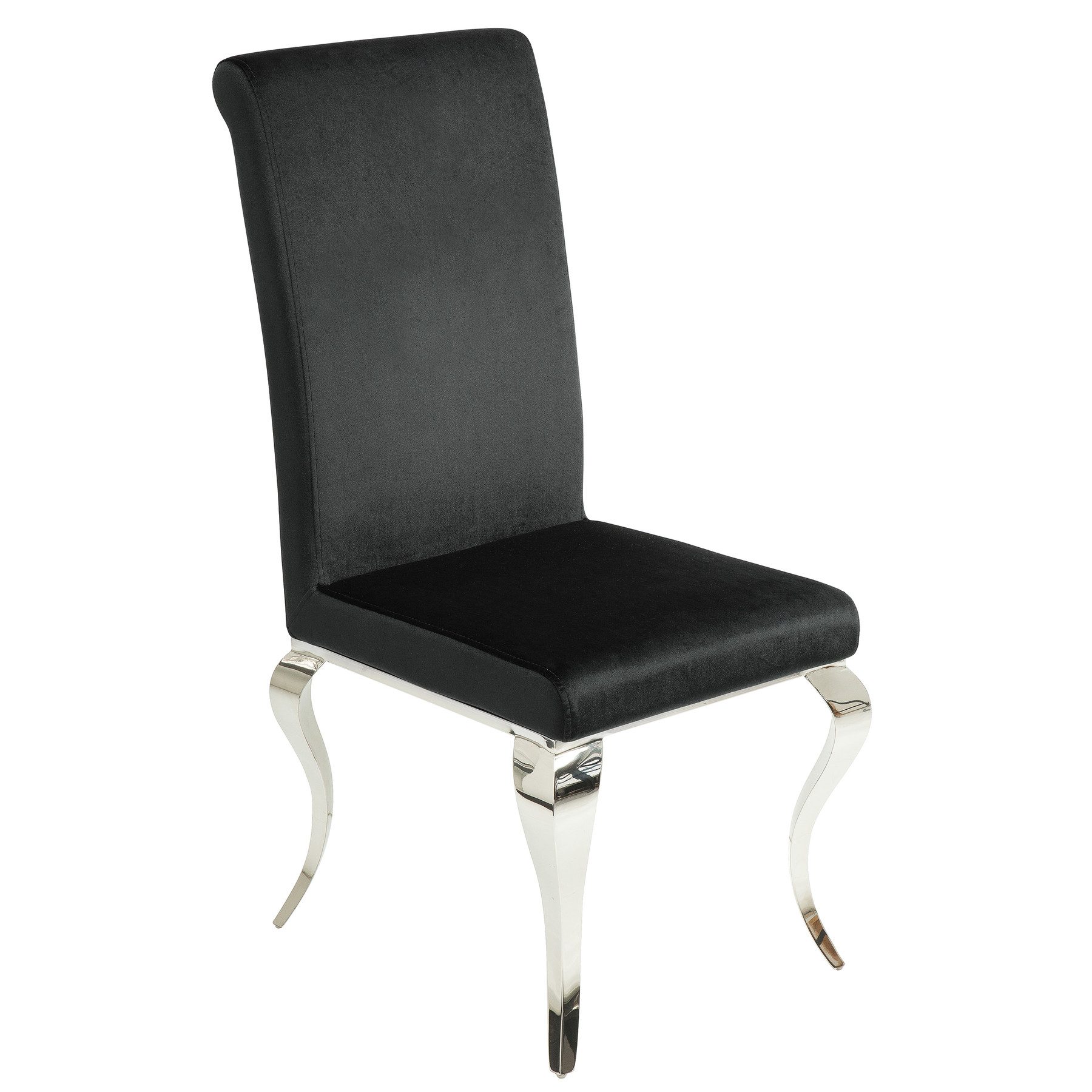riess-ambiente Polsterstuhl MODERN BAROCK schwarz / günstig online kaufen