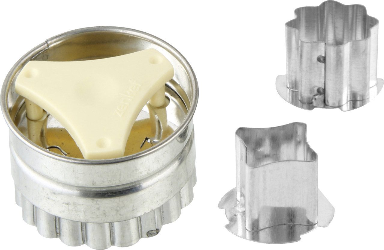 Zenker Backblech Zenker Linzer-Ausstecher 4-teiliges Set, Edelstahl