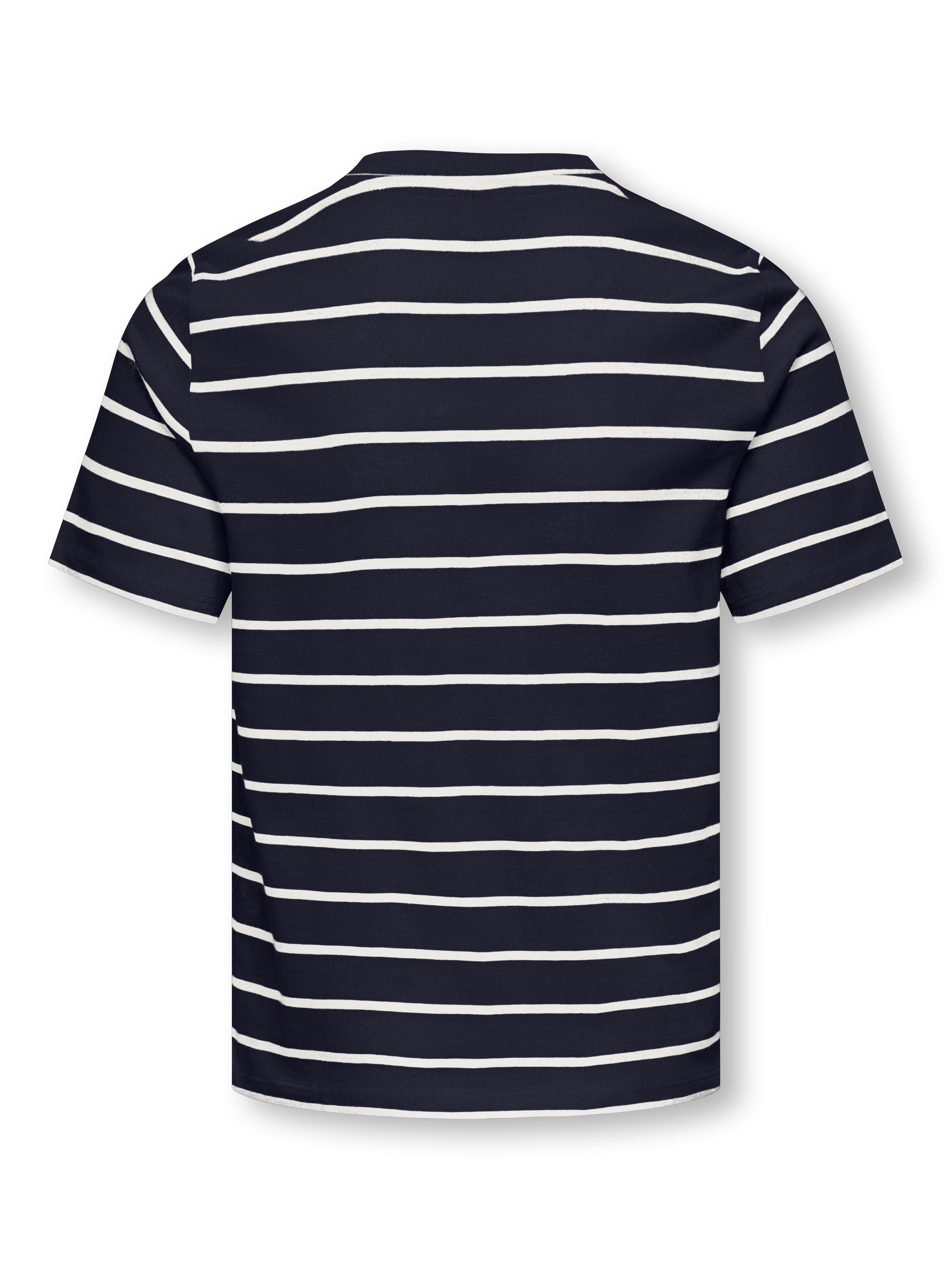 KIDS ONLY T-Shirt KOGHELLE LIFE S/S STRIPE REG. TOP JRS