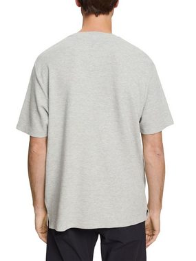 Esprit T-Shirt T-Shirt aus Strukturjersey (1-tlg)