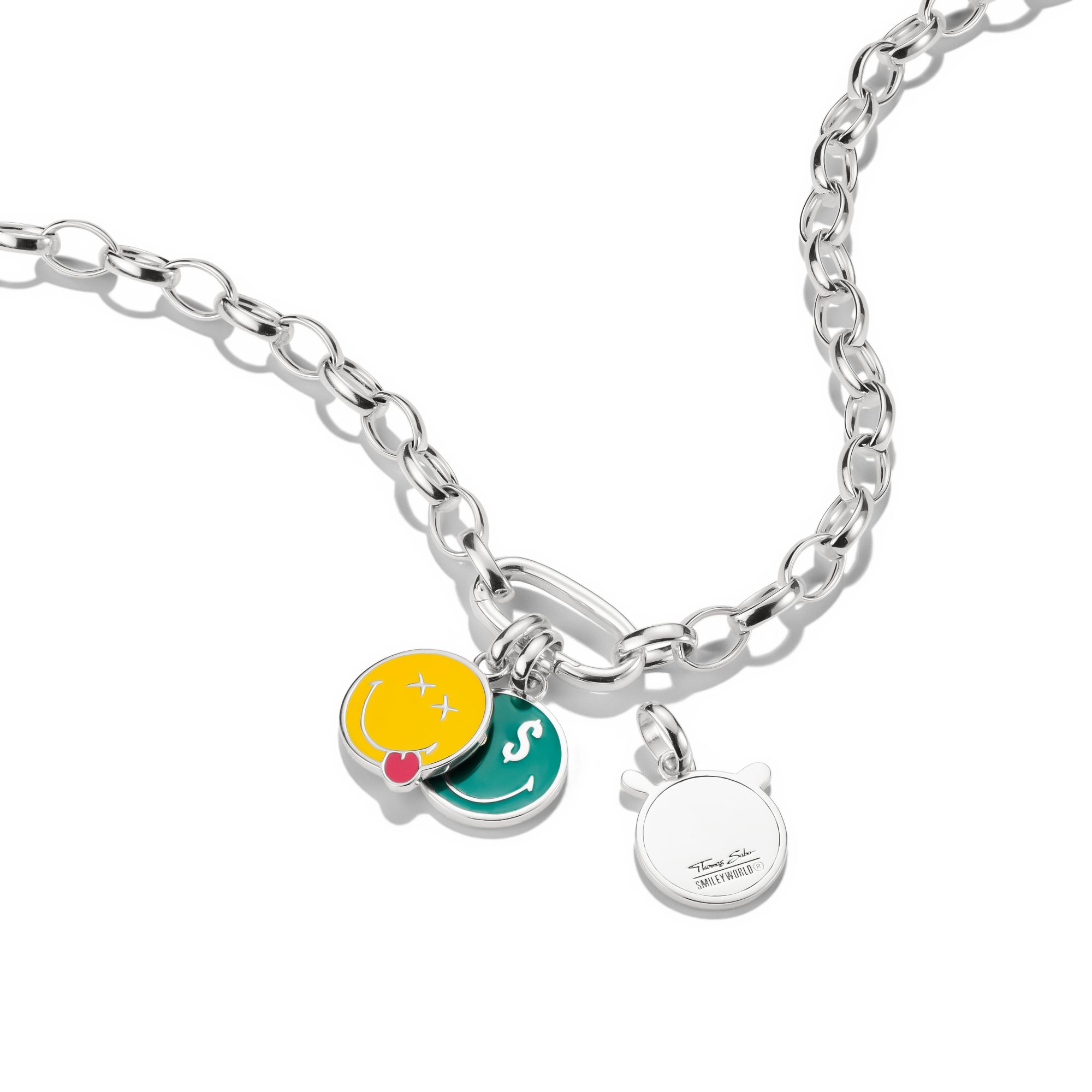 THOMAS SABO Charm-Einhänger SMILEYWORLD®Laughing Charm - Connect