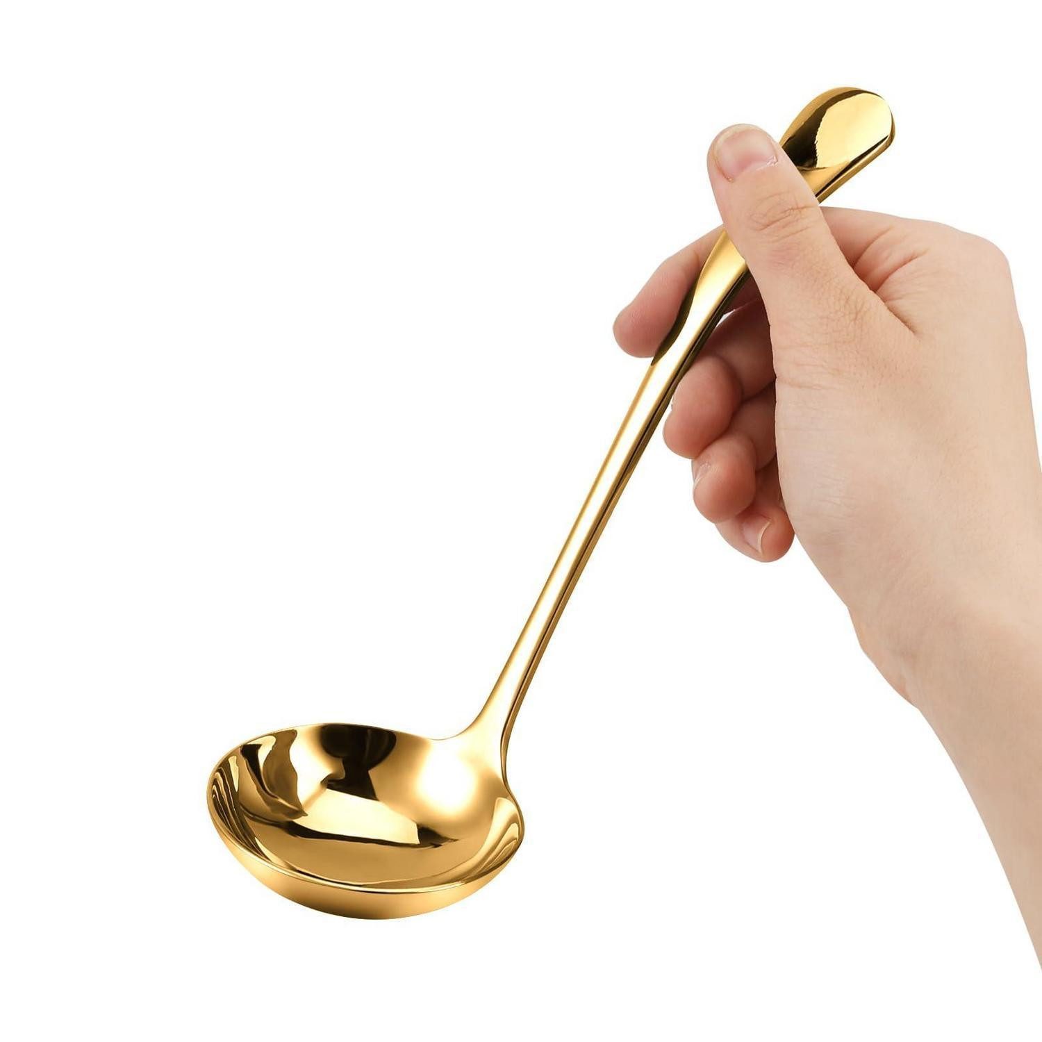 LuxusKollektion Suppenkelle Suppenschöpfer Edelstahl 20 cm