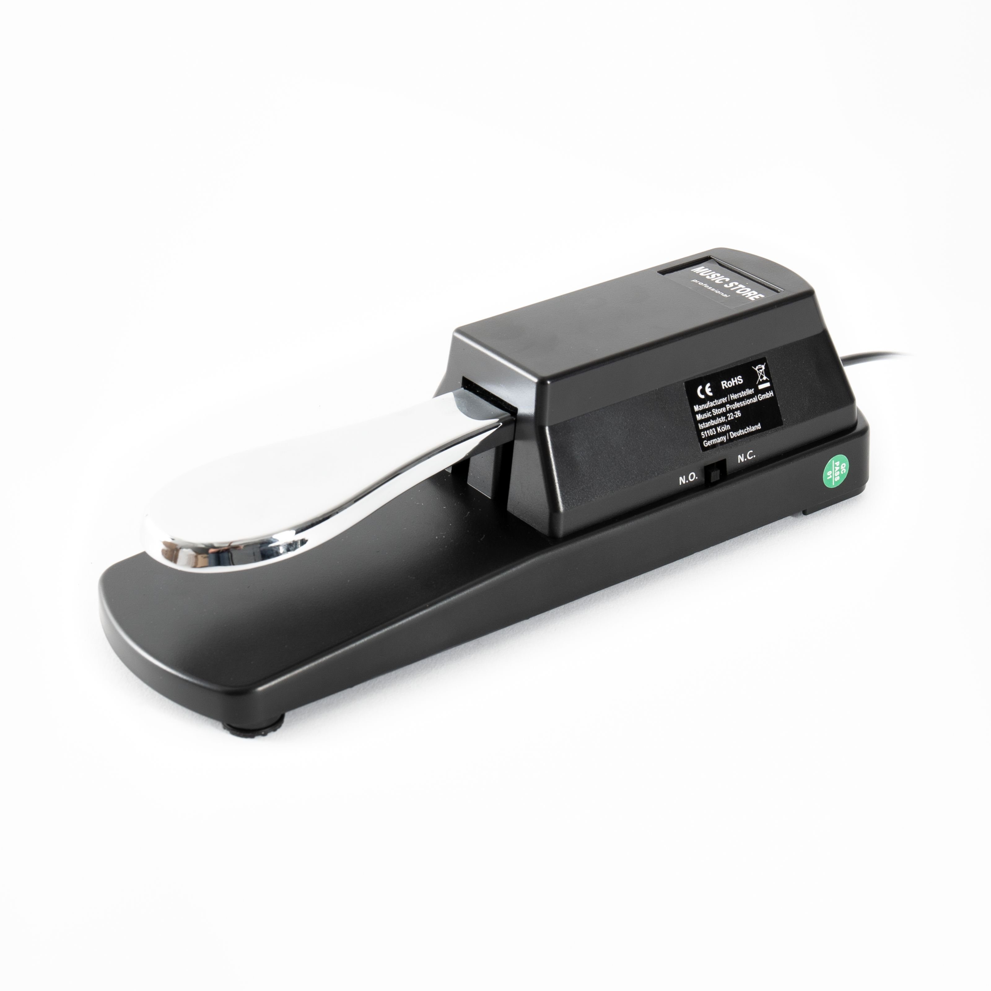 MUSIC STORE Musikinstrumentenpedal, (TB-1 A Sustain Pedal Robust Kompatibel für Keyboards Synthesizer Digital Pianos Rutschfeste Unterseite Spiel-Erweiterung mit Spannenden Nuancen, Zubehör für Tasteninstrumente, Sustain-Pedale), Sustain Pedal, Keyboard Sustain Pedal, Robustes Sustain Pedal