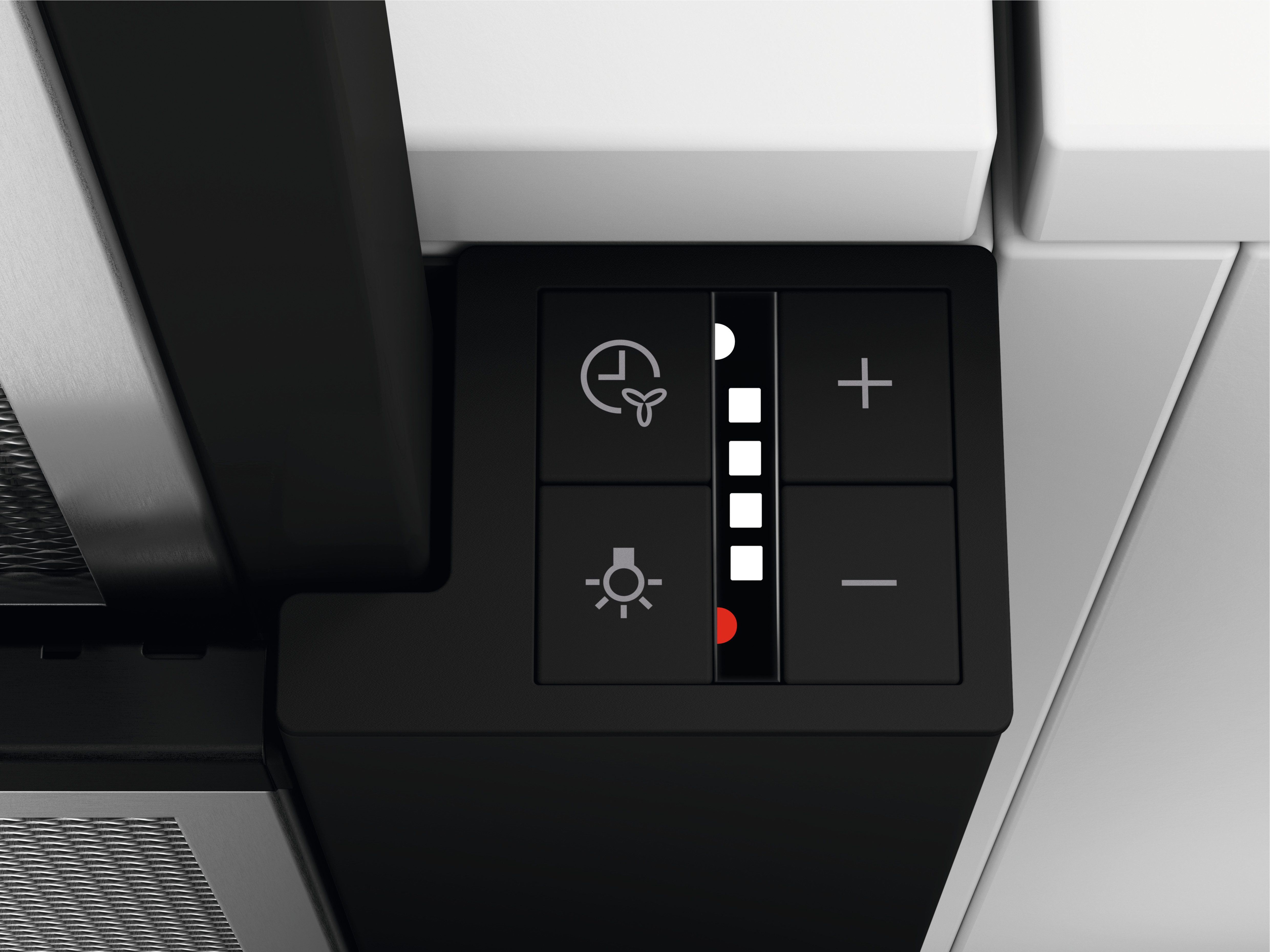 AEG Flachschirmhaube DPE5660B Serie 5000 mit PerfectFit Montage, Abluft- und Umluftbetrieb – Bild 2 von 5