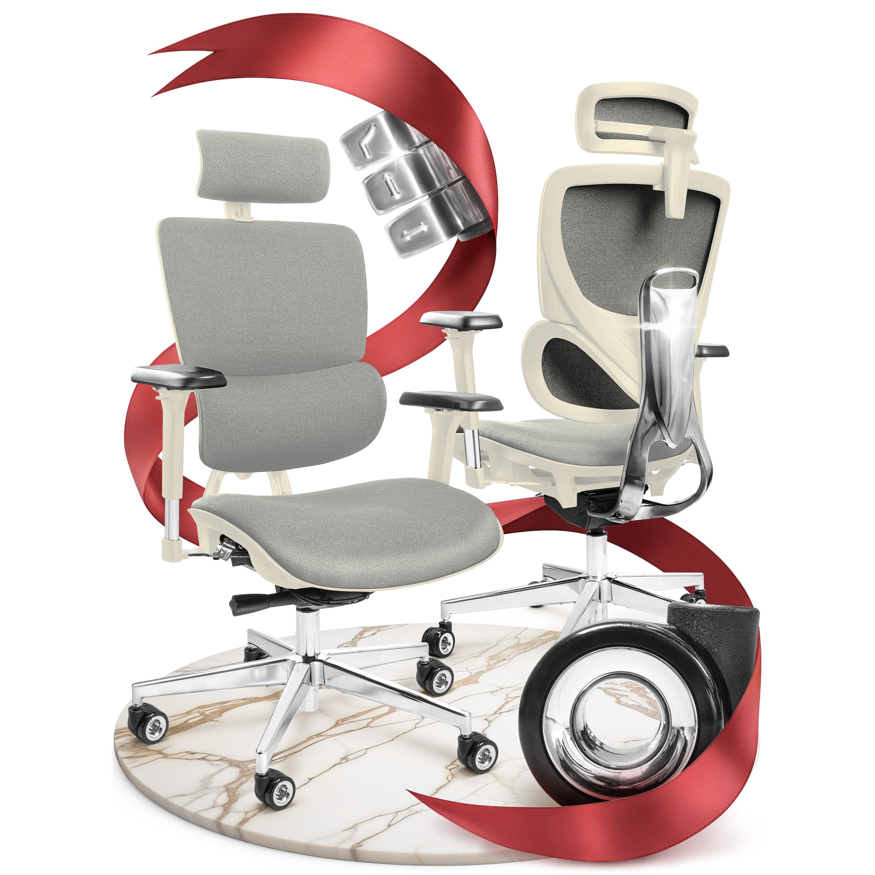 CLOUVOU Bürostuhl MasterSeat Gaming Stuhl, ergonomischer günstig online kaufen