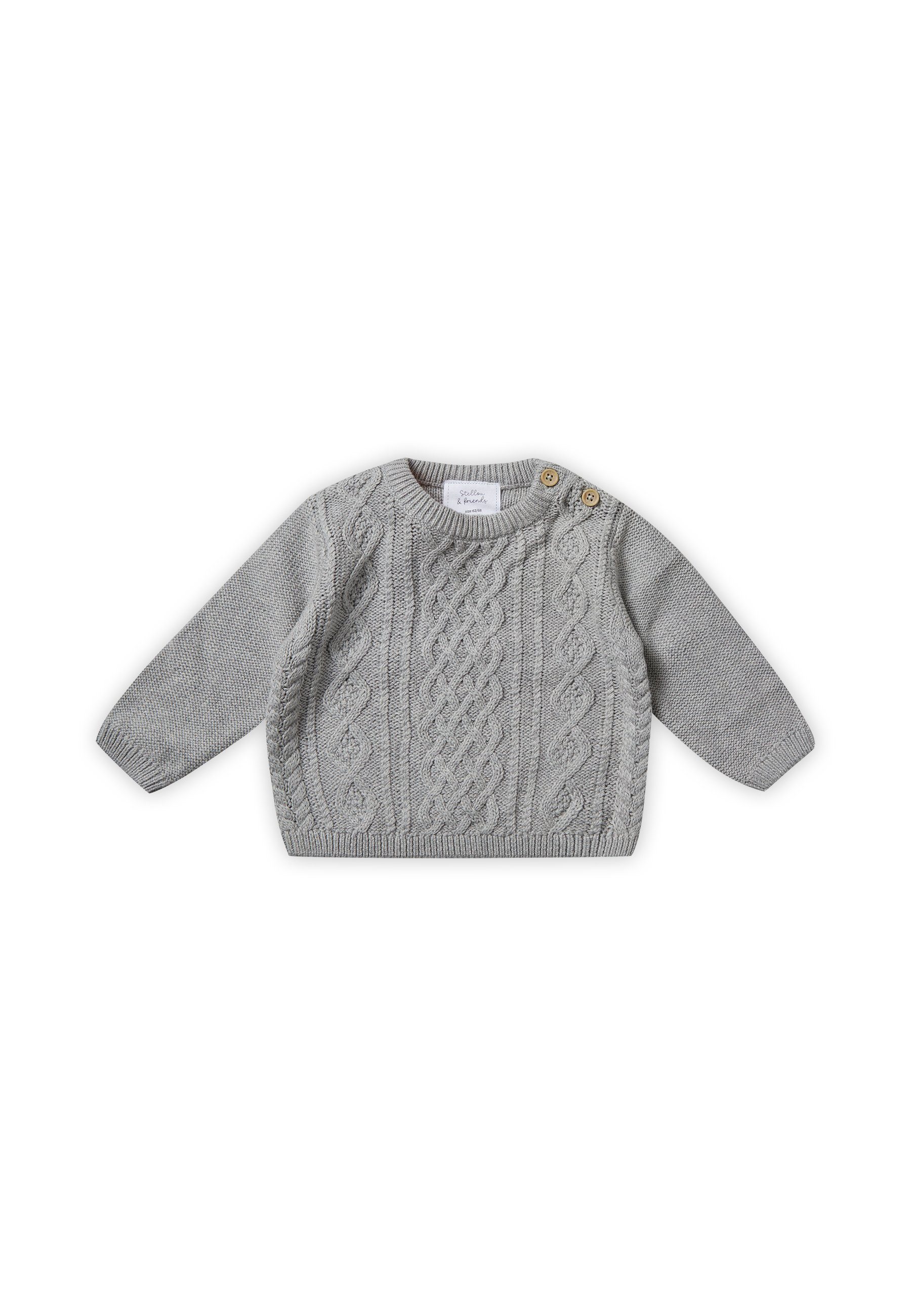 Stellou friends Strickpullover grau & Strickpullover melange