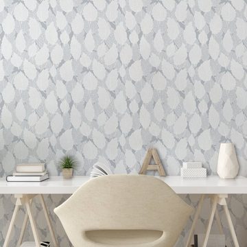 Abakuhaus Vinyltapete selbstklebendes Wohnzimmer Küchenakzent, Blätter Kreative Blätter- Entwurf