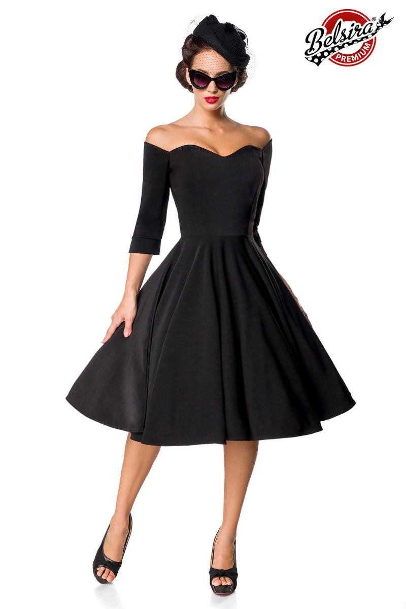 BELSIRA Trachtenkleid Belsira - Premium Vintage Swing-Kleid - (2XL,3XL,4XL,L,M,S)