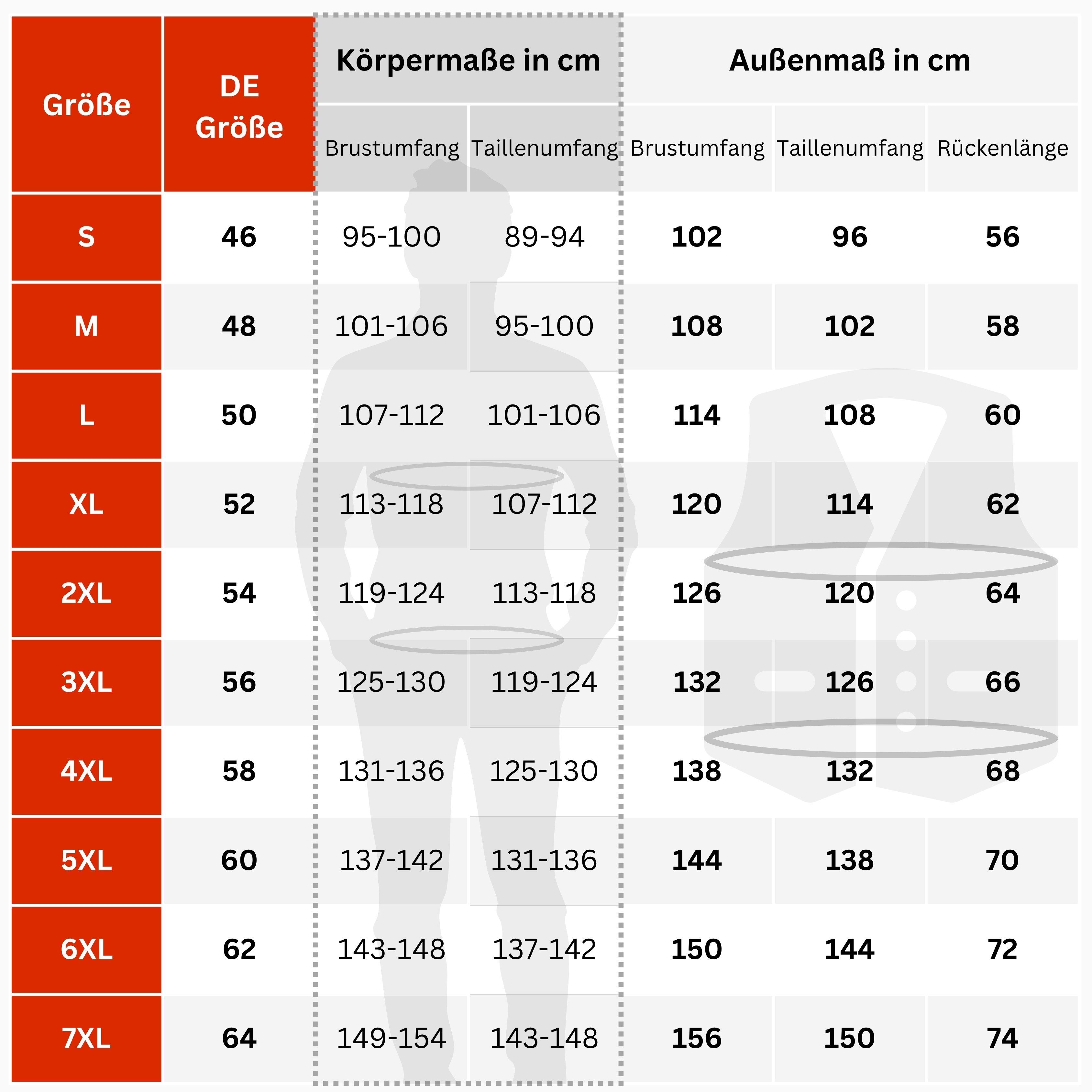 MDM Lederweste Herren Biker Lederweste / Nubuk & Rindsleder – Bild 5 von 5