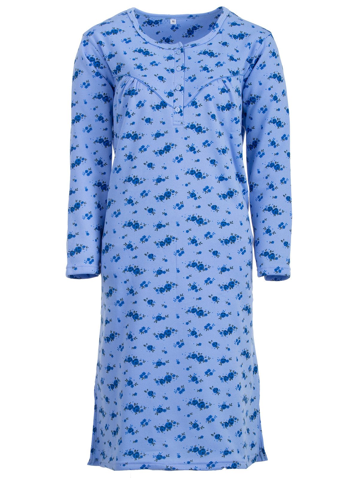 Lucky Nachthemd Thermo Nachthemd - Rosen günstig online kaufen