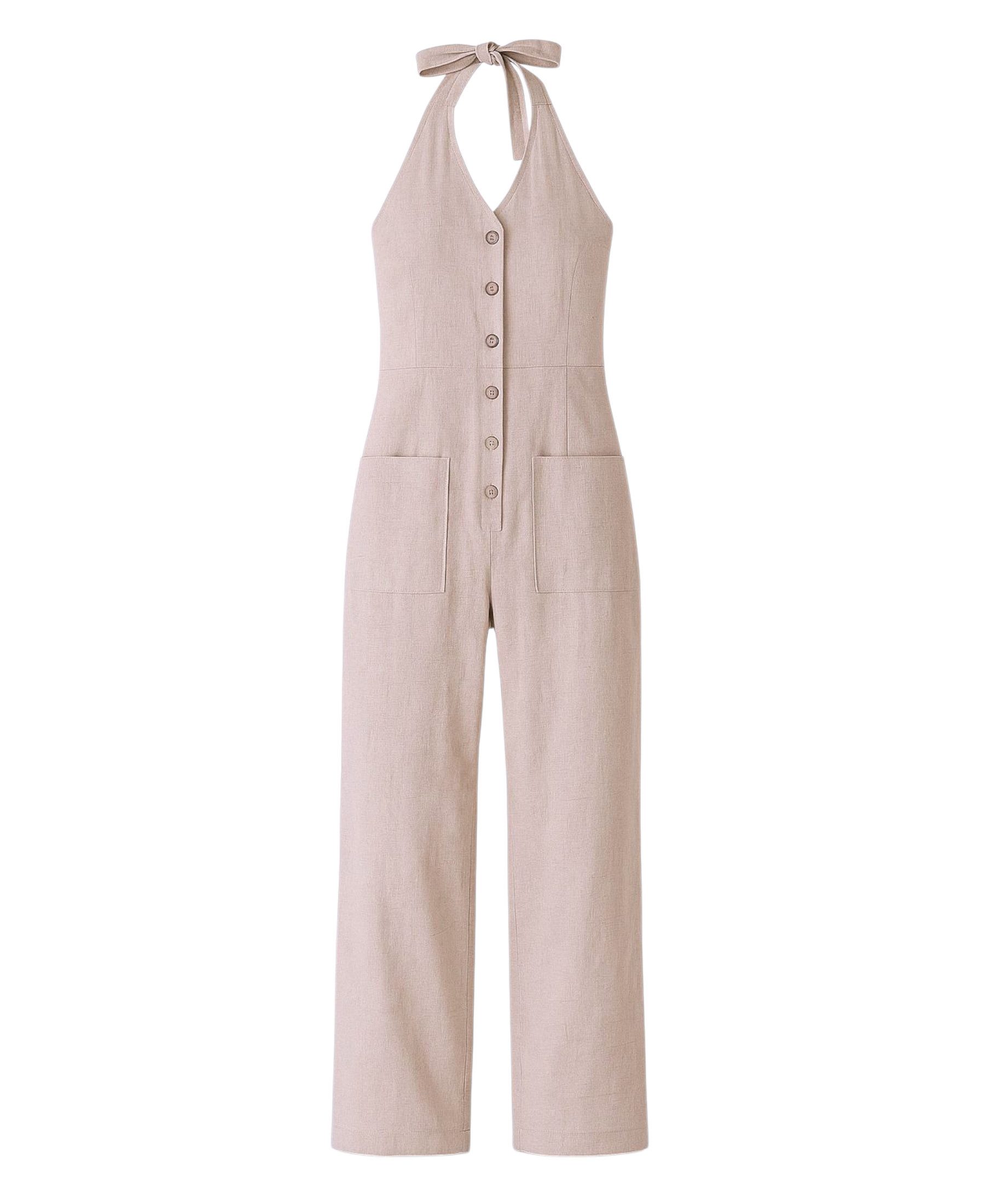 WENOR Overall Damen Jumpsuit Leinen-Viskose mit günstig online kaufen
