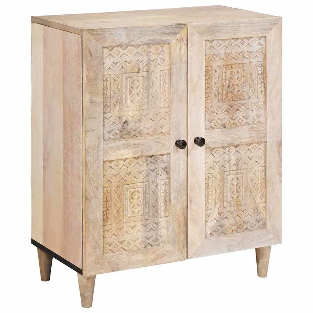 vidaXL Schranksystem Sideboard 3 stk. 180 x 33,5 x 75 cm massives holz Weiß (3-St)