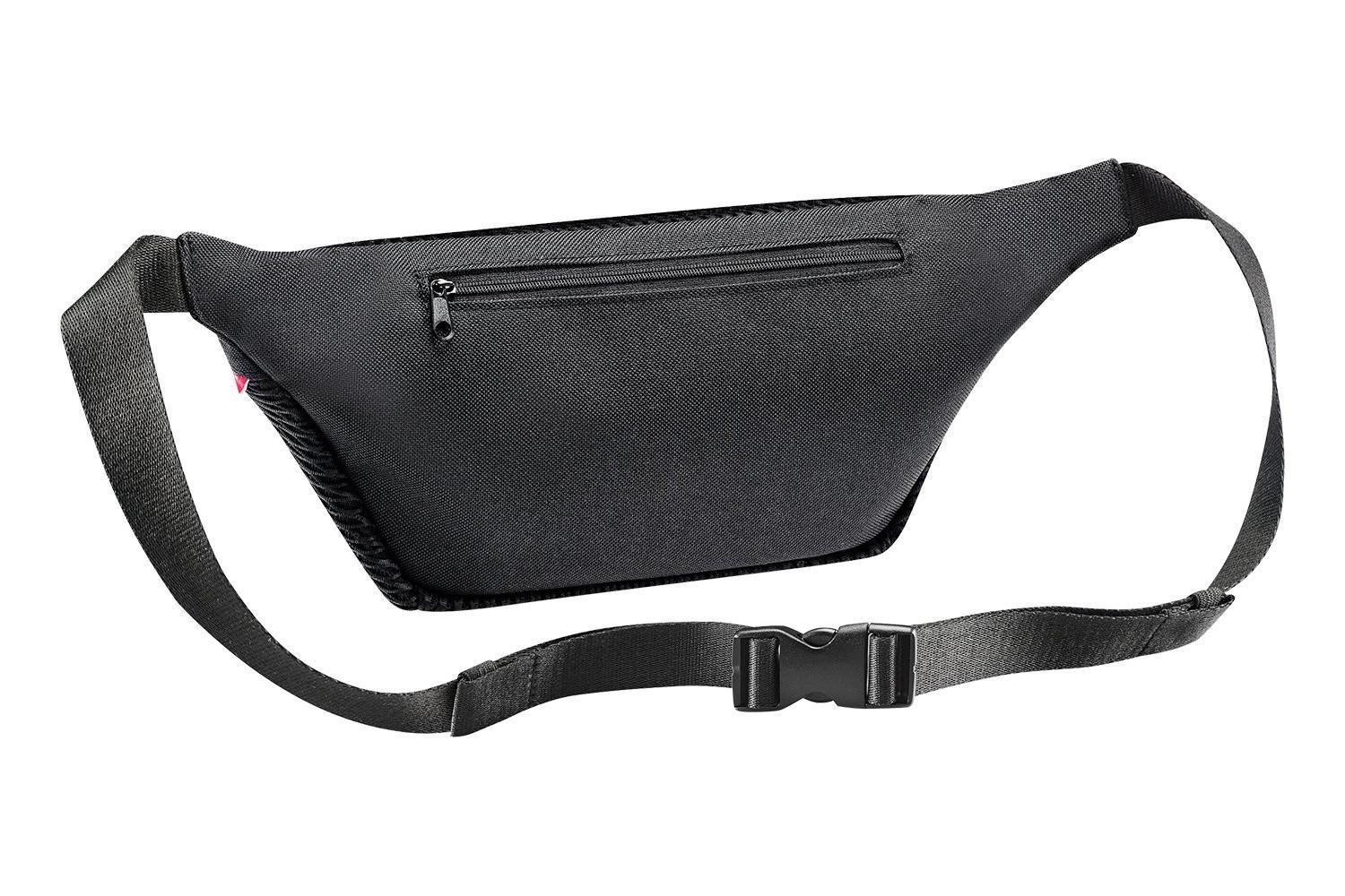 REISENTHEL® Bauchtasche EXTRALITE BELTBAG, 1,2 Liter, Schwarz, Mesh, Polyester, Wasserabweisend, B 30 x H 15 x T 10,5 cm