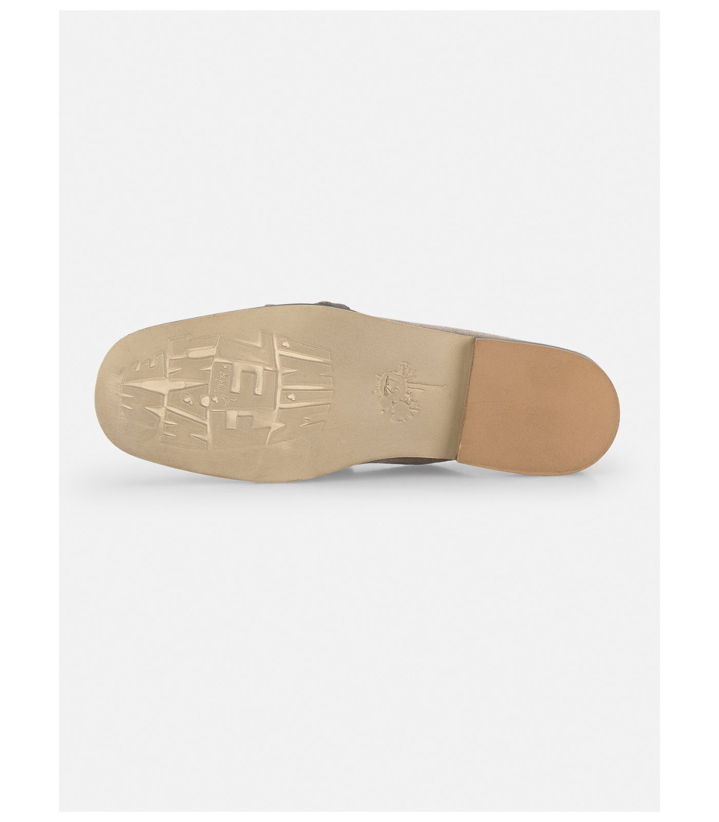 Felmini Wide Fit Slipper Leder Slipper