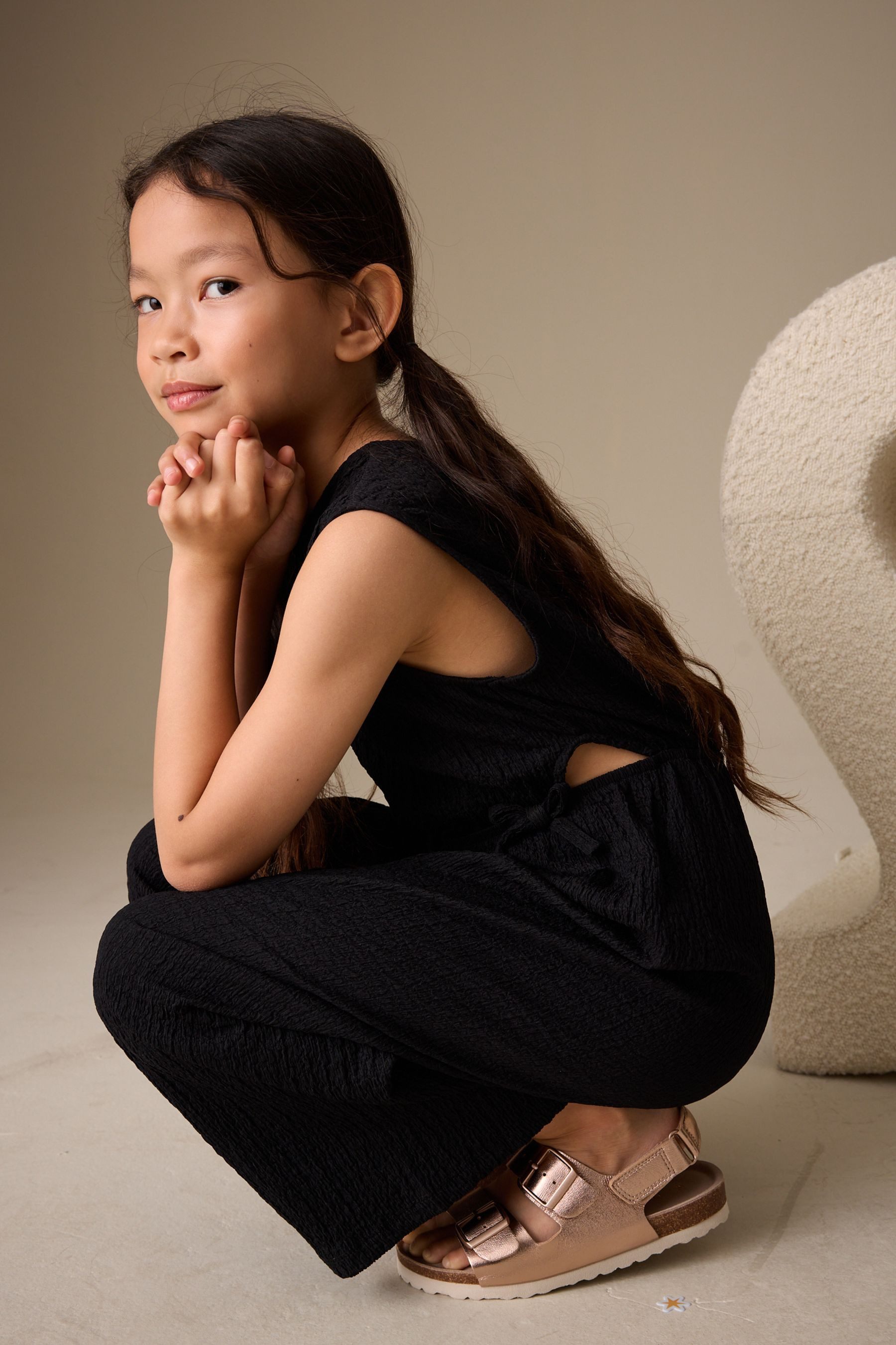 Next Jumpsuit Jersey-Jumpsuit in Knitteroptik (1-tlg) – Bild 4 von 4