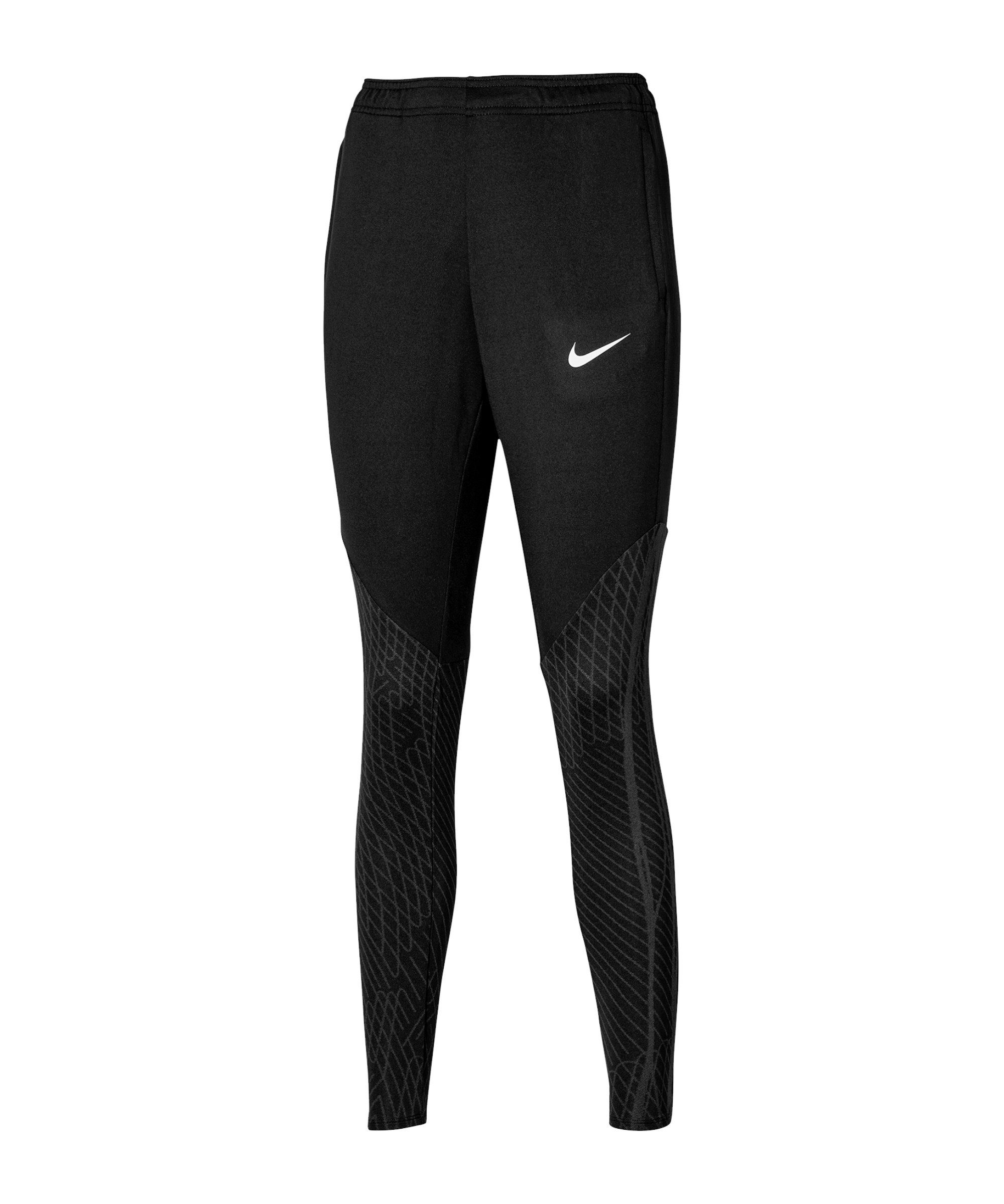 Damen Trainingshose Strike Trainingshose schwarzgrauweiss Nike 23