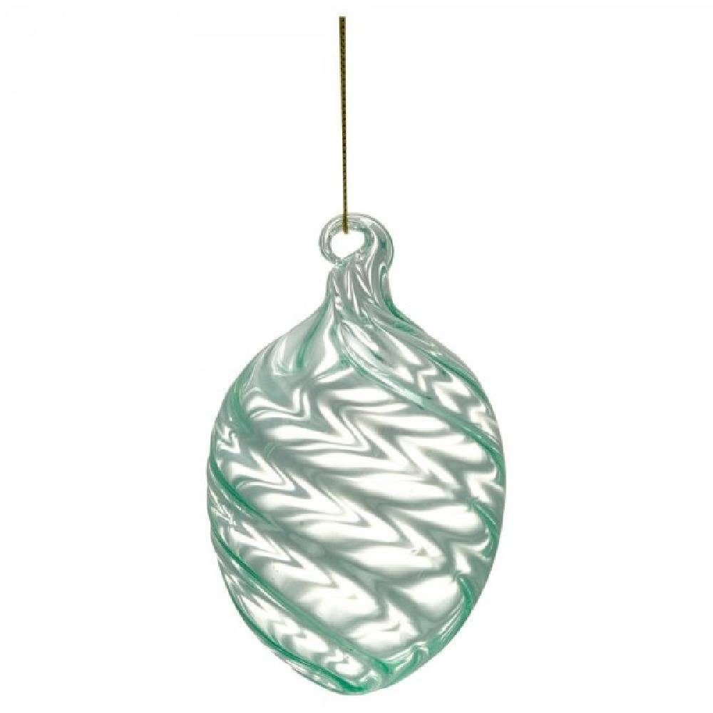 Greengate Kissenhülle Osterei Glas Swirl Pale Green (Wide)