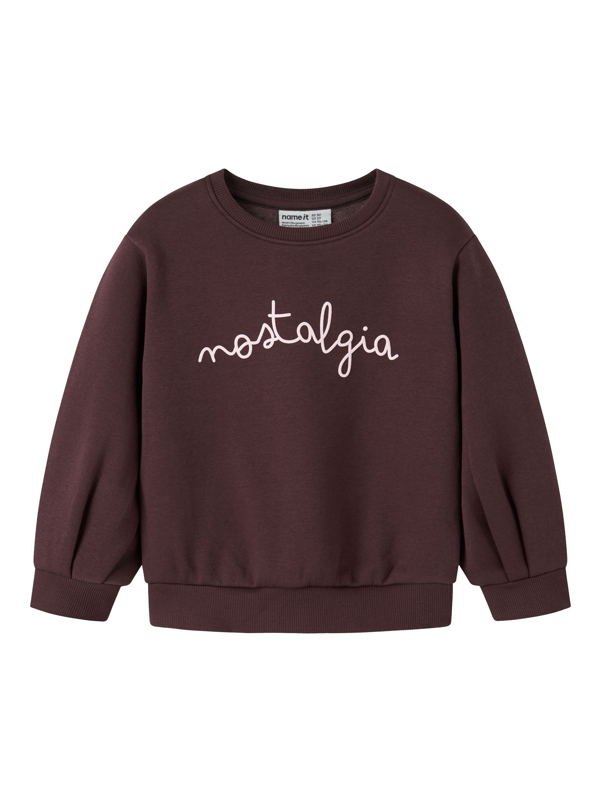 Name It Sweatshirt NMFOVI LS NREG SWE BRU BF