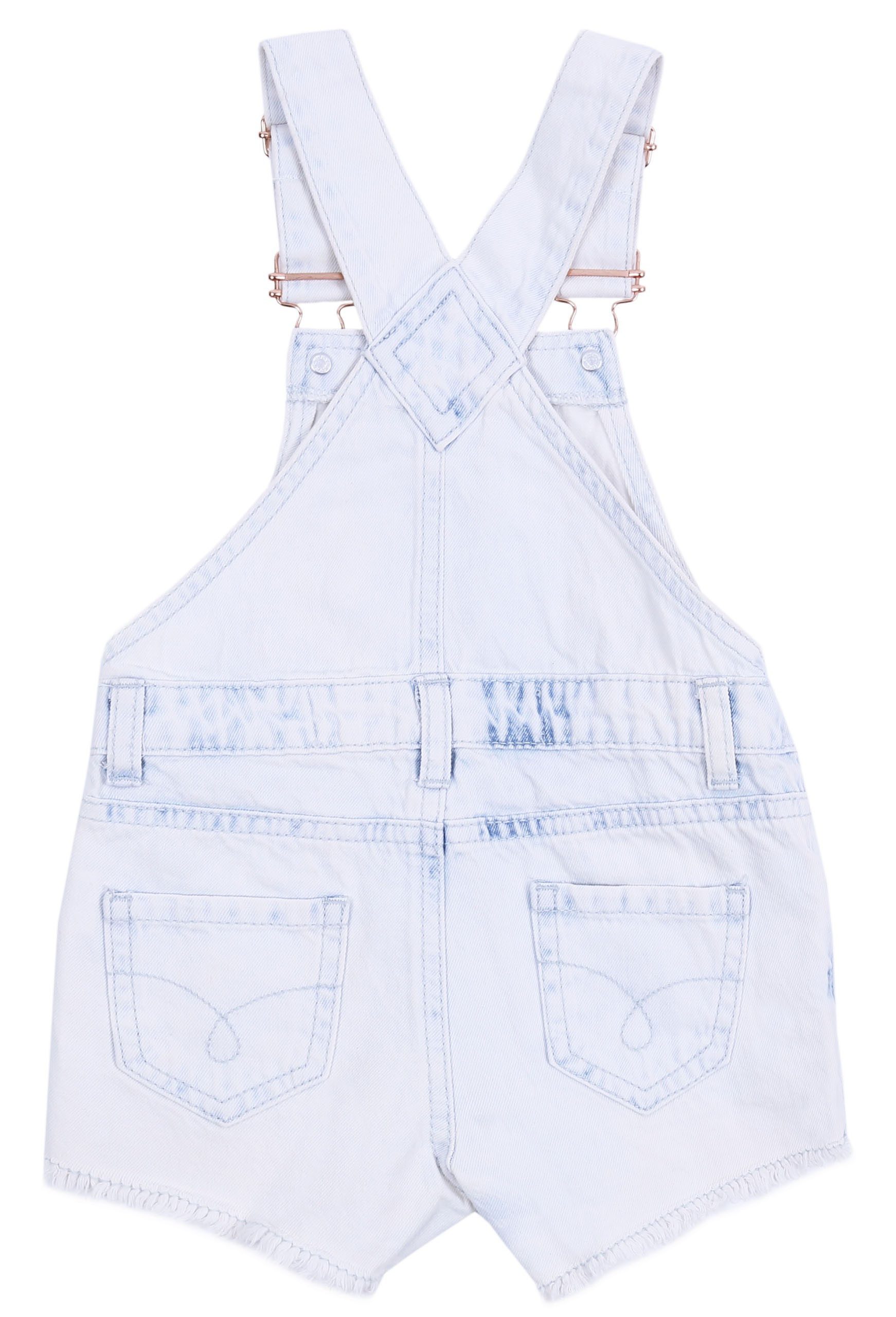 Denim Jeanslatzhose Jasne, jeansowe ogrodniczki DENIM CO. 4-5 Jahre
