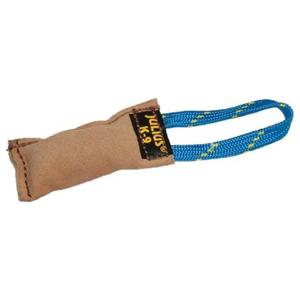 Beißwurst Aus Leder Für Hunde | 10 X 10 Cm Mit Schlaufe | Perfekt Für Training & Belohnung