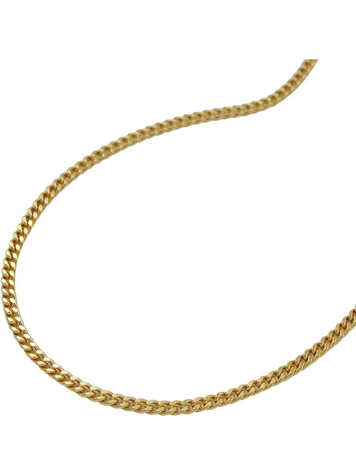 Gallay Panzerkette Kette 1mm Panzerkette 9Kt GOLD 38cm (1-tlg)