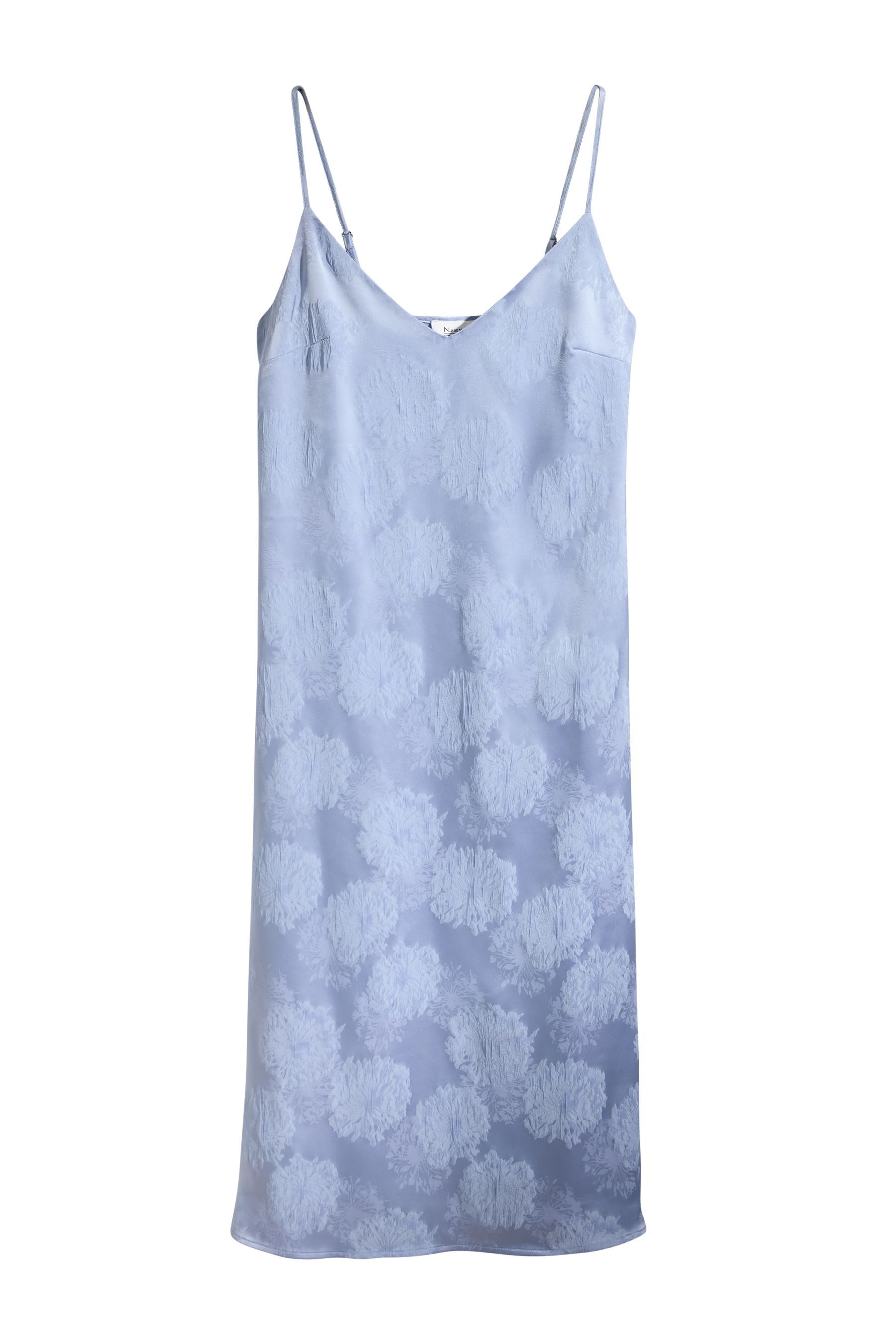 Next Nachthemd Jacquard-Unterkleid aus Satin (1-tlg)