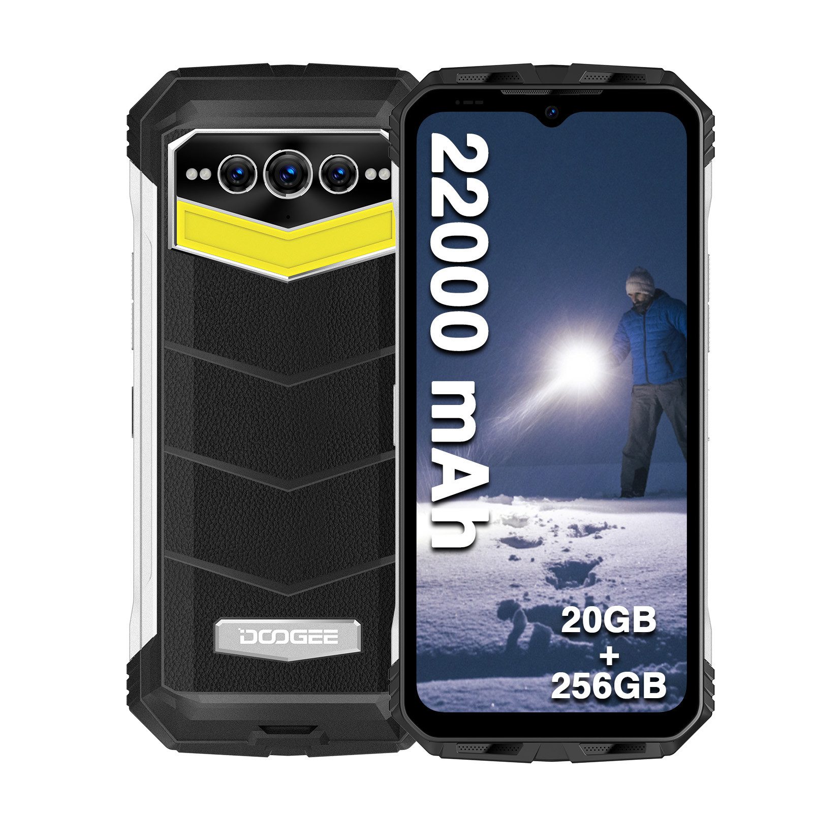 DOOGEE S100PRO 22000 mAh 6.58" 108MP Smartphone