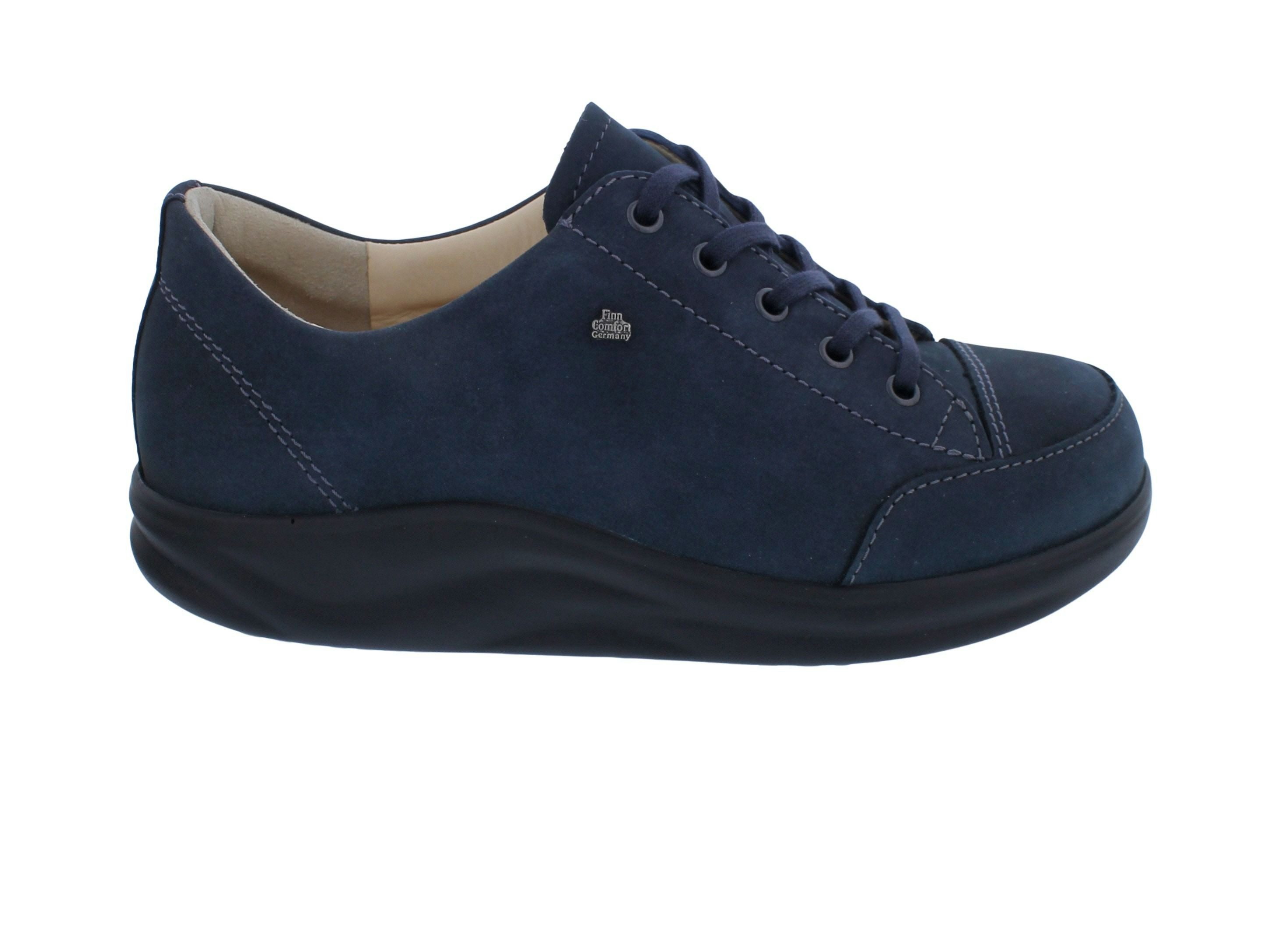 Finn Comfort Finn Comfort Halbschuh Ikebukuro 2911-007533, Finnamic Abrollsohle, Nu Schnürschuh