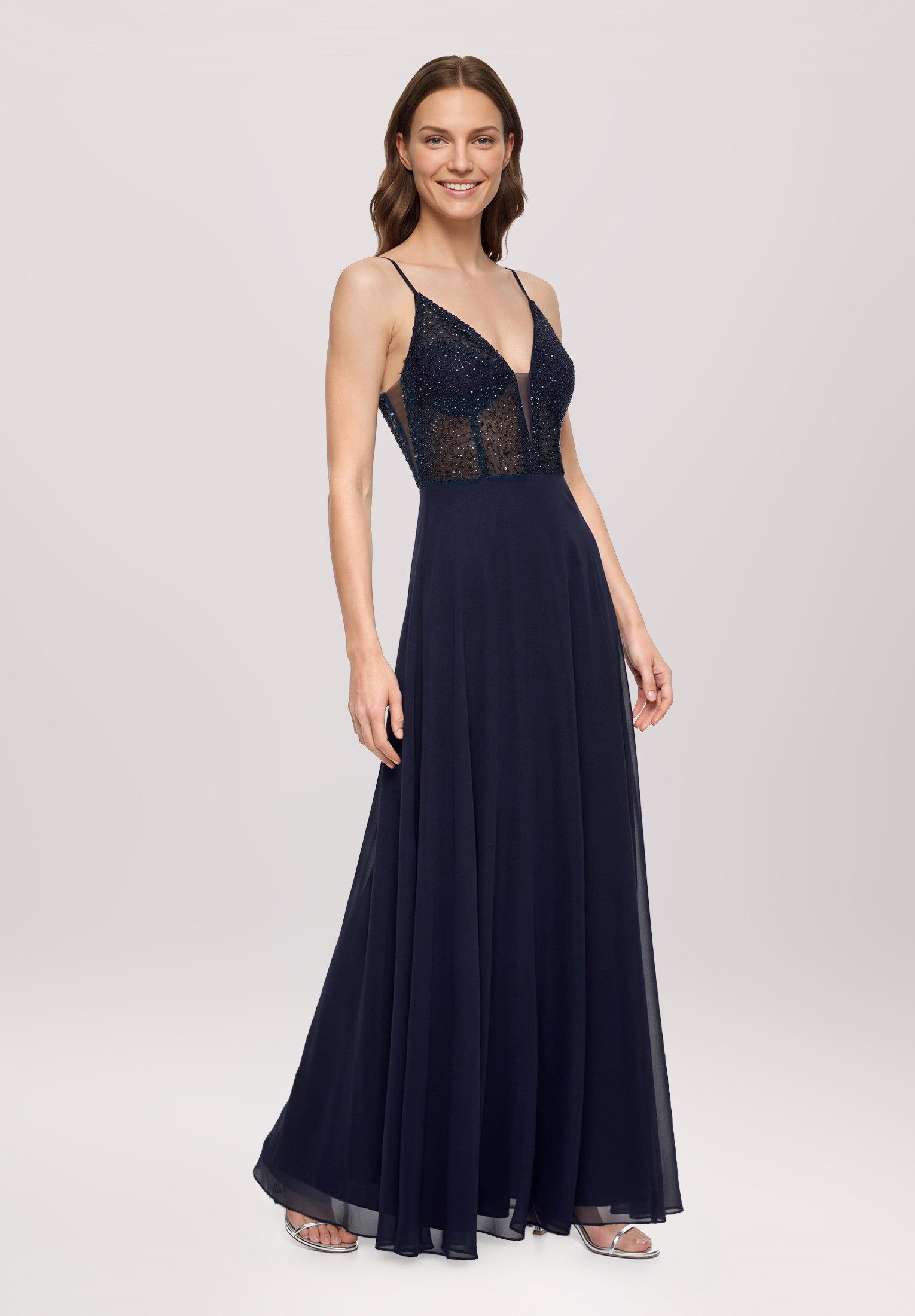 Vera Mont Abendkleid Damen mit Stickerei