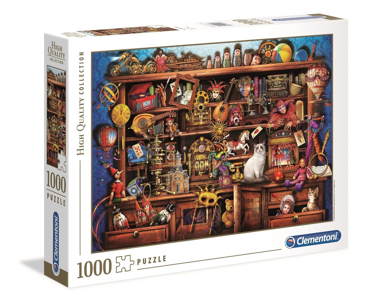 Clementoni® Puzzle Puzzles 501 bis 1000 Teile Clem-39512, Puzzleteile