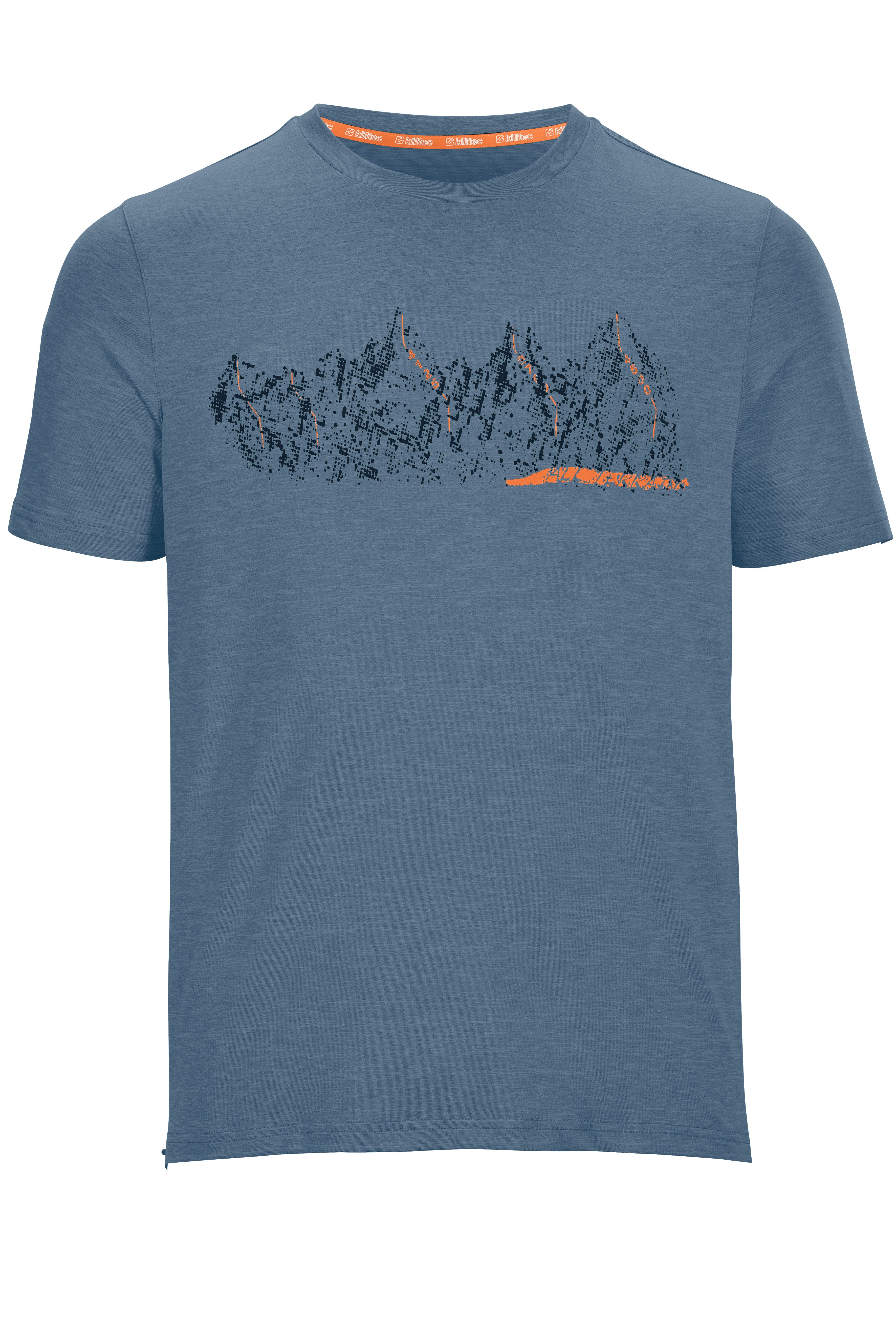 Killtec Funktionsshirt MN TSHRT C mit Logo Print, schnell trocknend, feucht günstig online kaufen