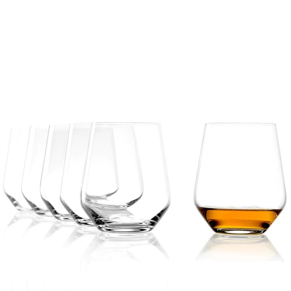 Stölzle Schnapsglas Stölzle Lausitz Quatrophil Whiskyglas 6er Set, Glas