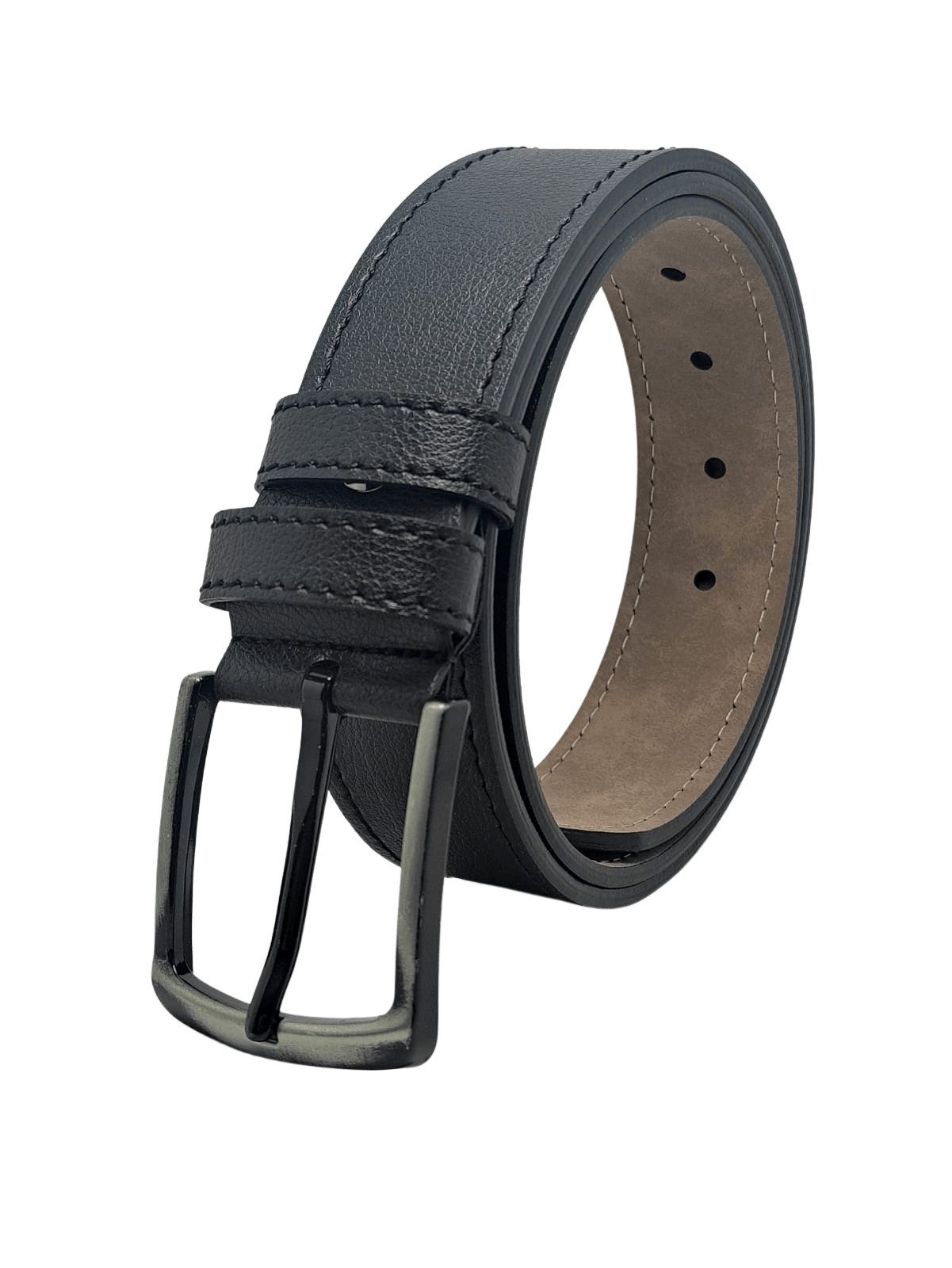 GENUINE LEATHER COMPANY EDS Ledergürtel Kunstleder Gürtel Herren 3.8 cm Spo günstig online kaufen