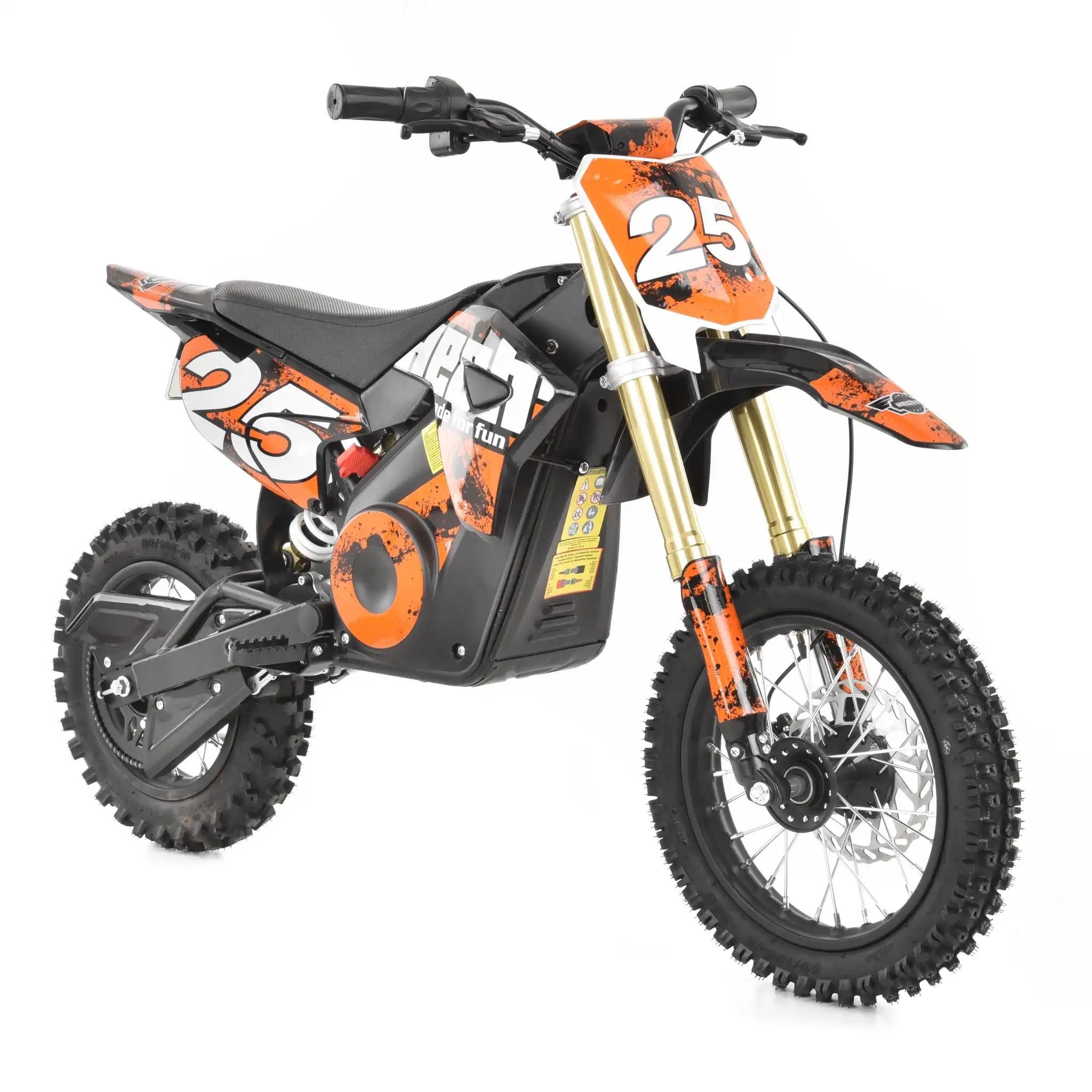 Hecht Elektro-Kindermotorrad Elektrisches Kinder-Motorrad 1000 W, 36V, 28 km/h HECHT 59100 ORANGE