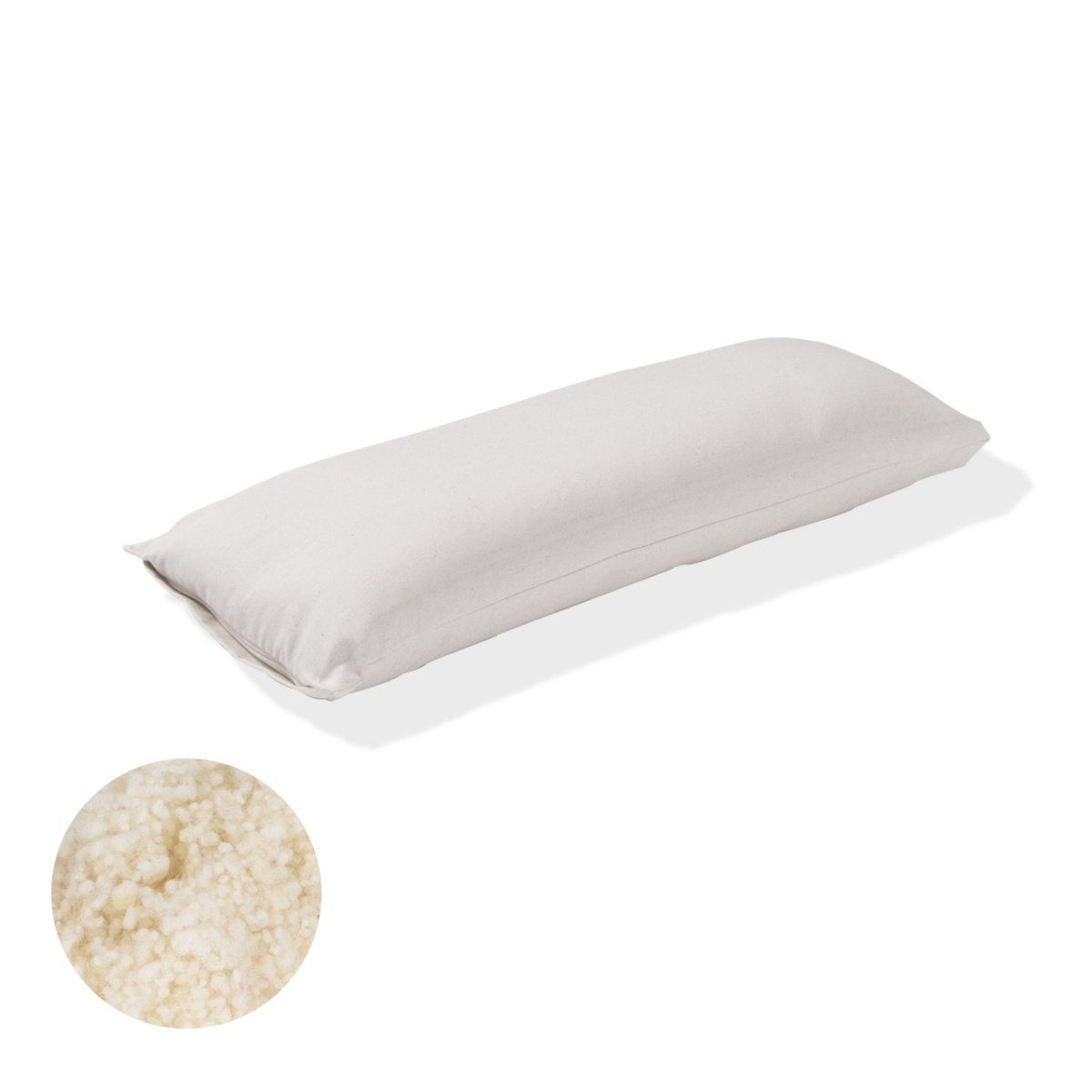 speltex Seitenschläferkissen Kniekissen mit Bio Schafwoll günstig online kaufen